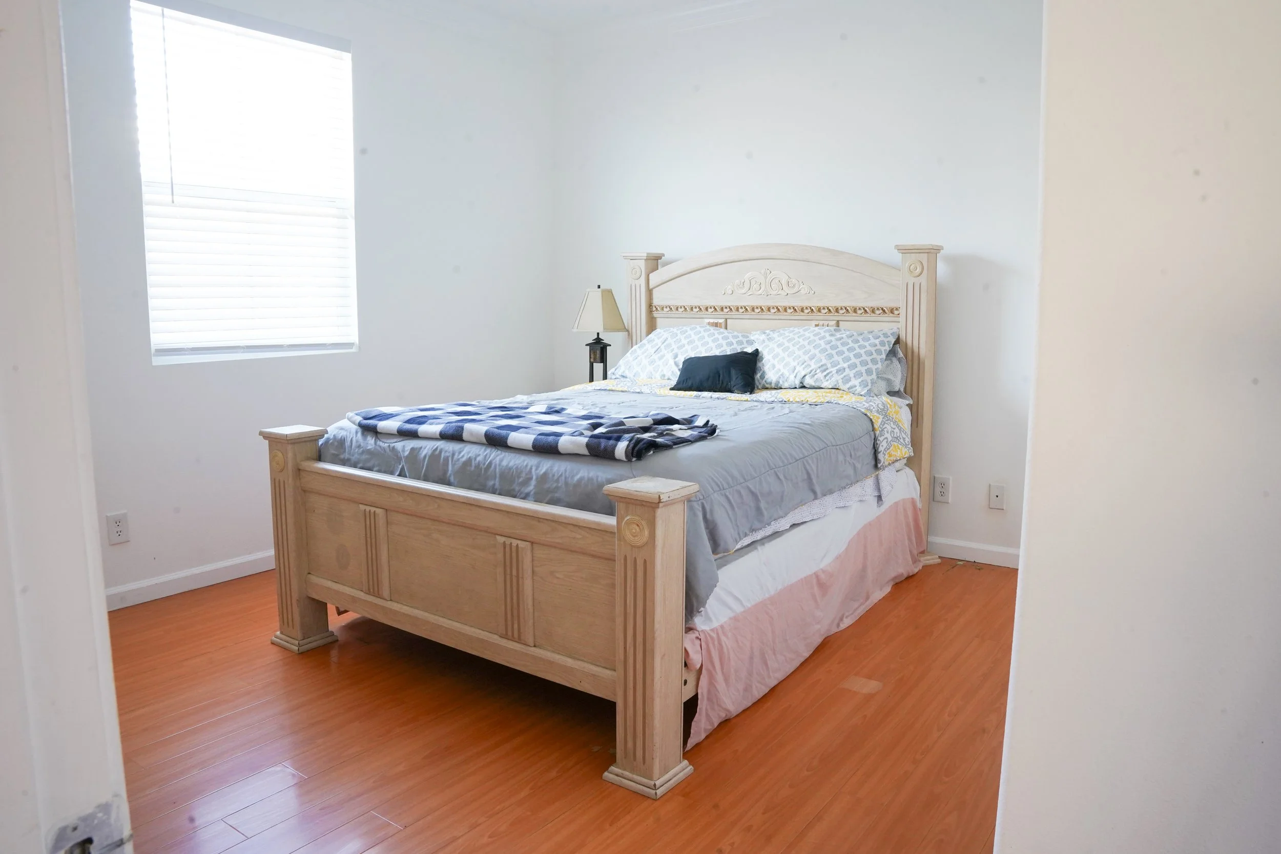 Real estate photography of modern interiors designed for hosting families.