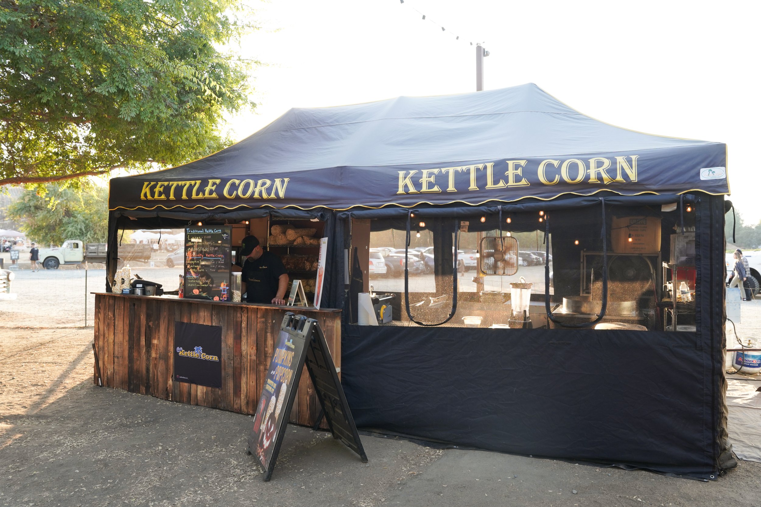 Commercial photography for Cali Kettle Corn at Peltzer Farm in Temecula—capturing charm, flavor, and farm vibes.