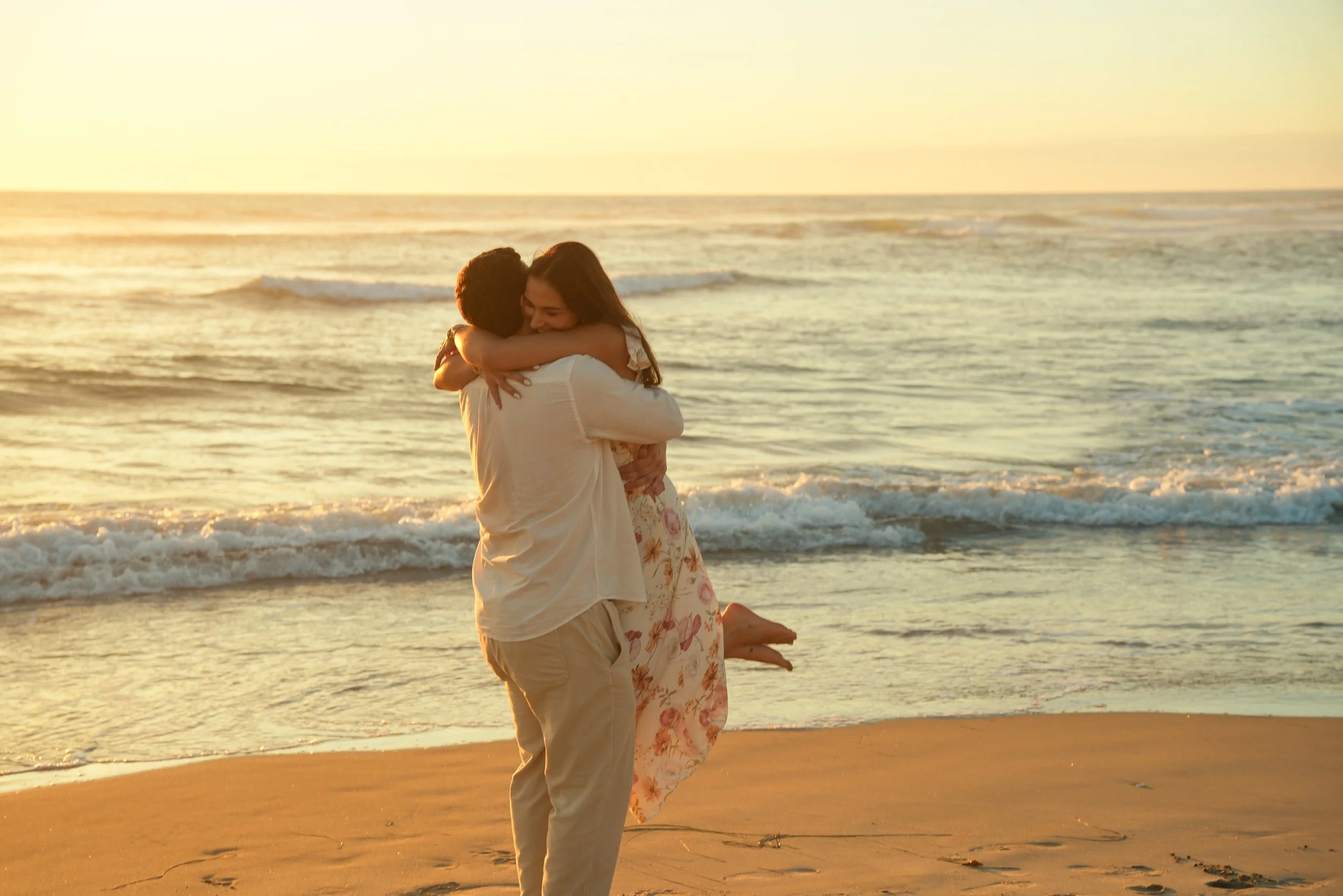 San Diego Beach Engagement Photography