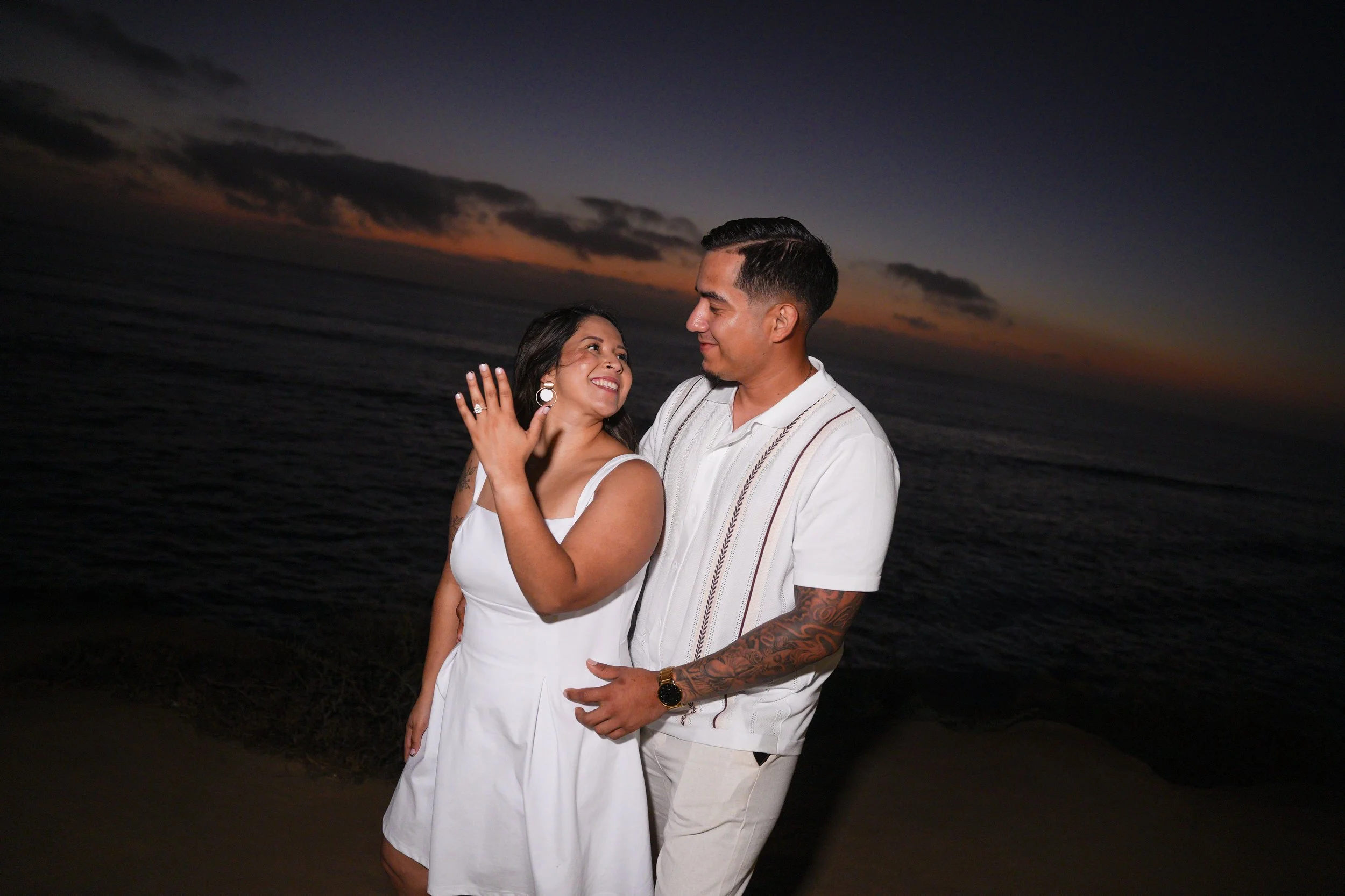 Pacific Ocean Proposal at Sunset Cliffs