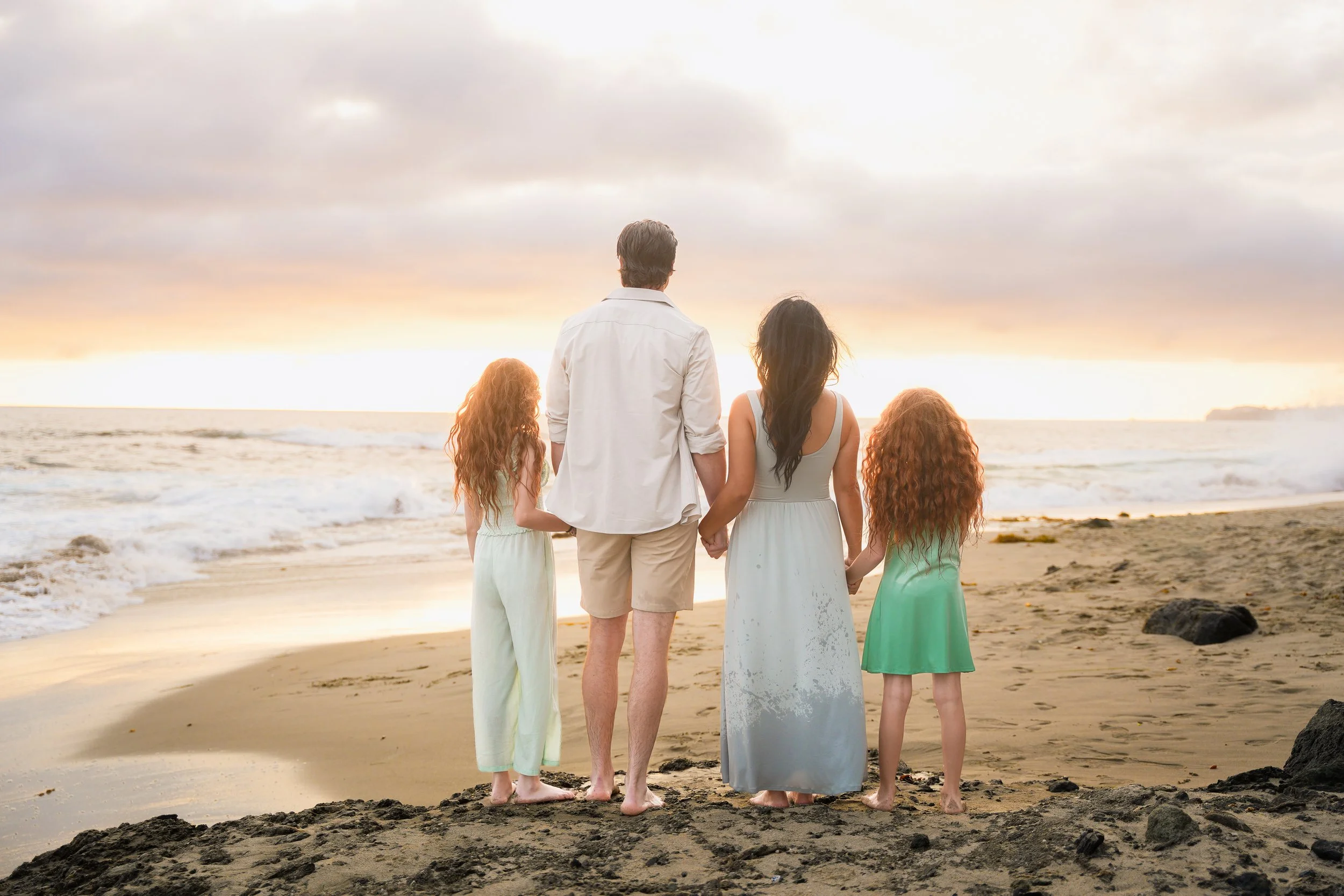 Victoria Beach Post-Proposal Family Photos