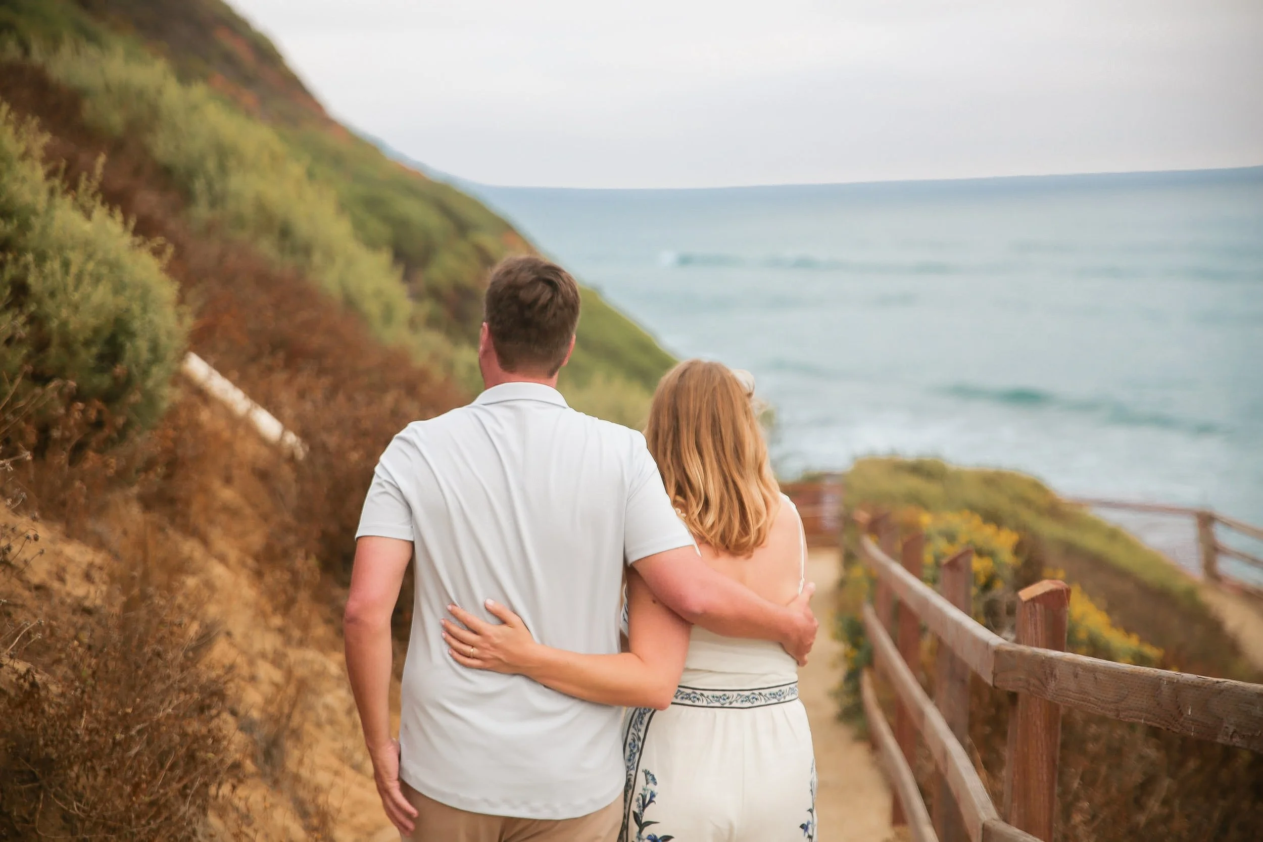 Playful Engagement Photos in Encinitas
