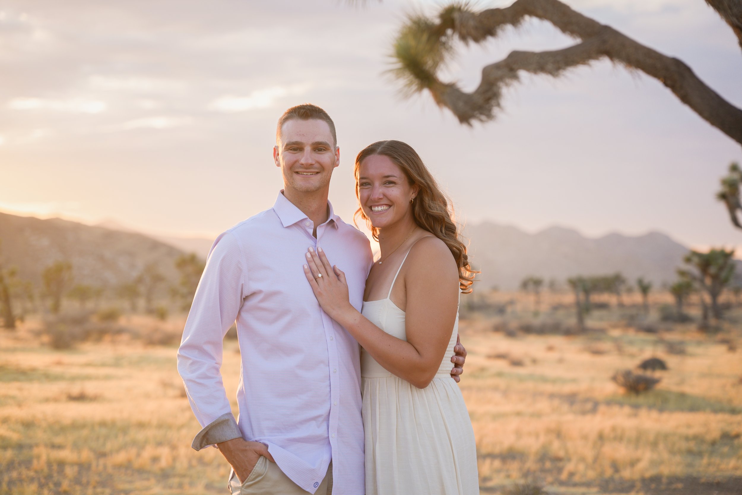 Southern California Desert Engagement Photography