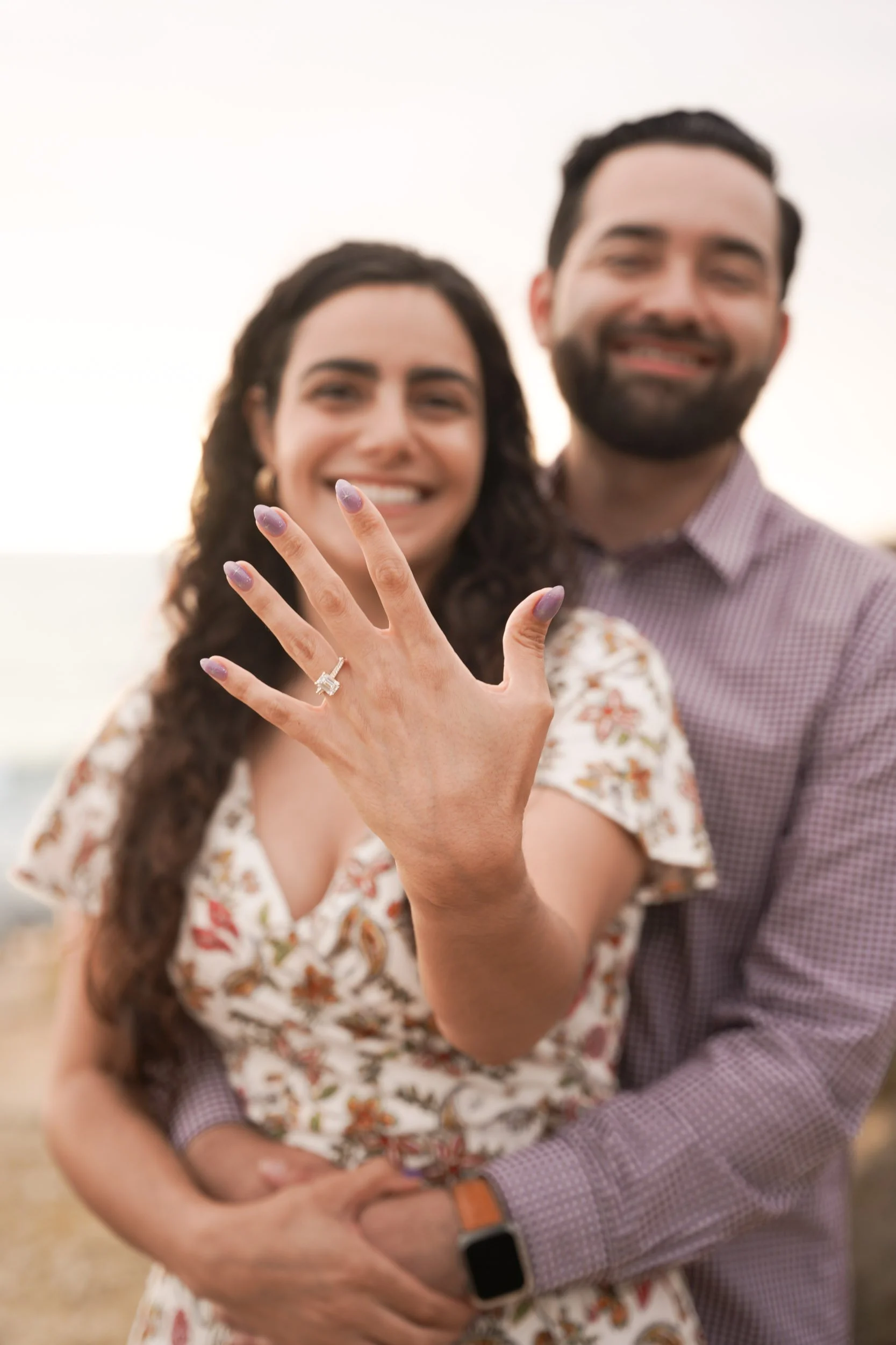 Sunset Romance by the Ocean: An Orange County Engagement Story