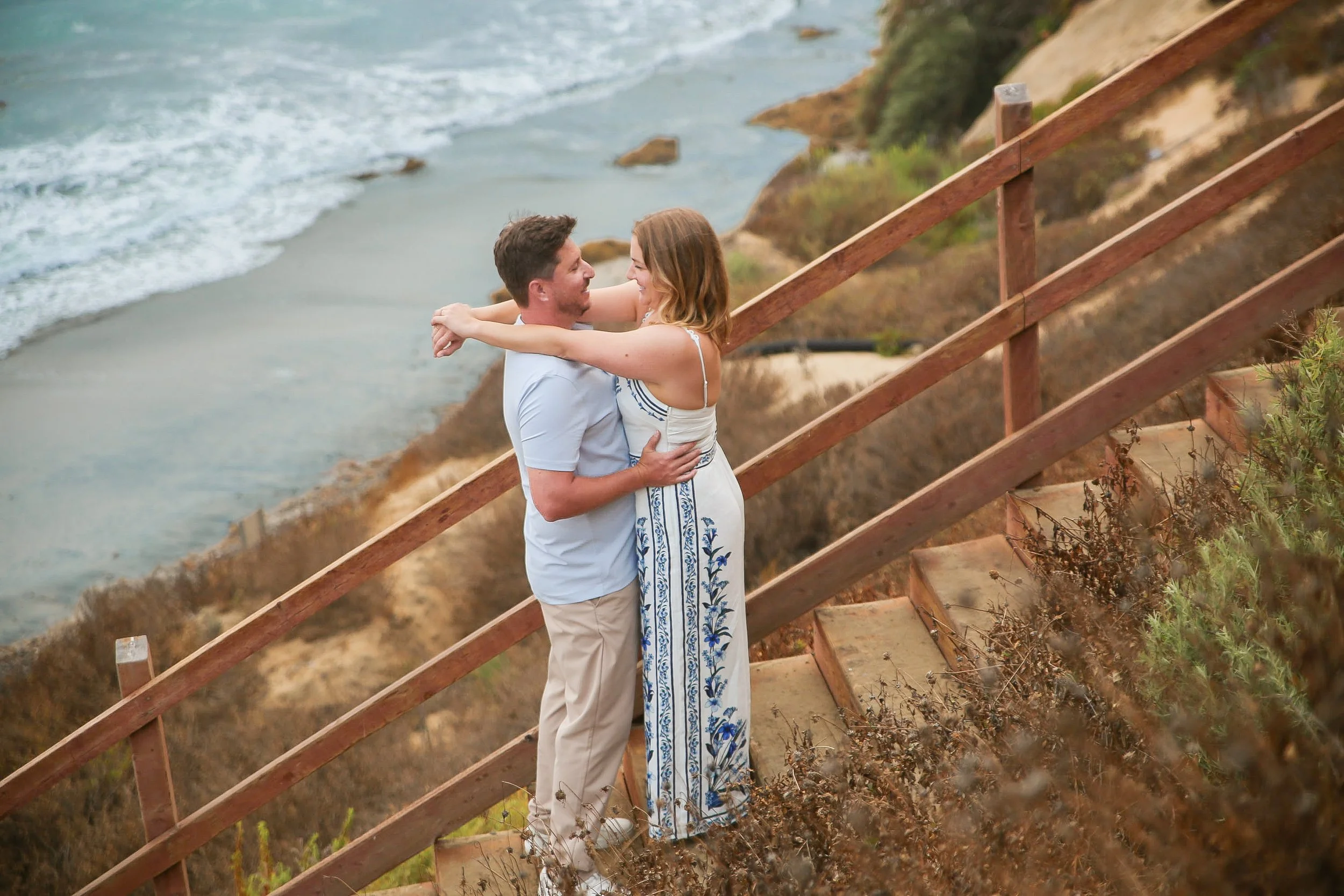 Encinitas Beach Engagement Story