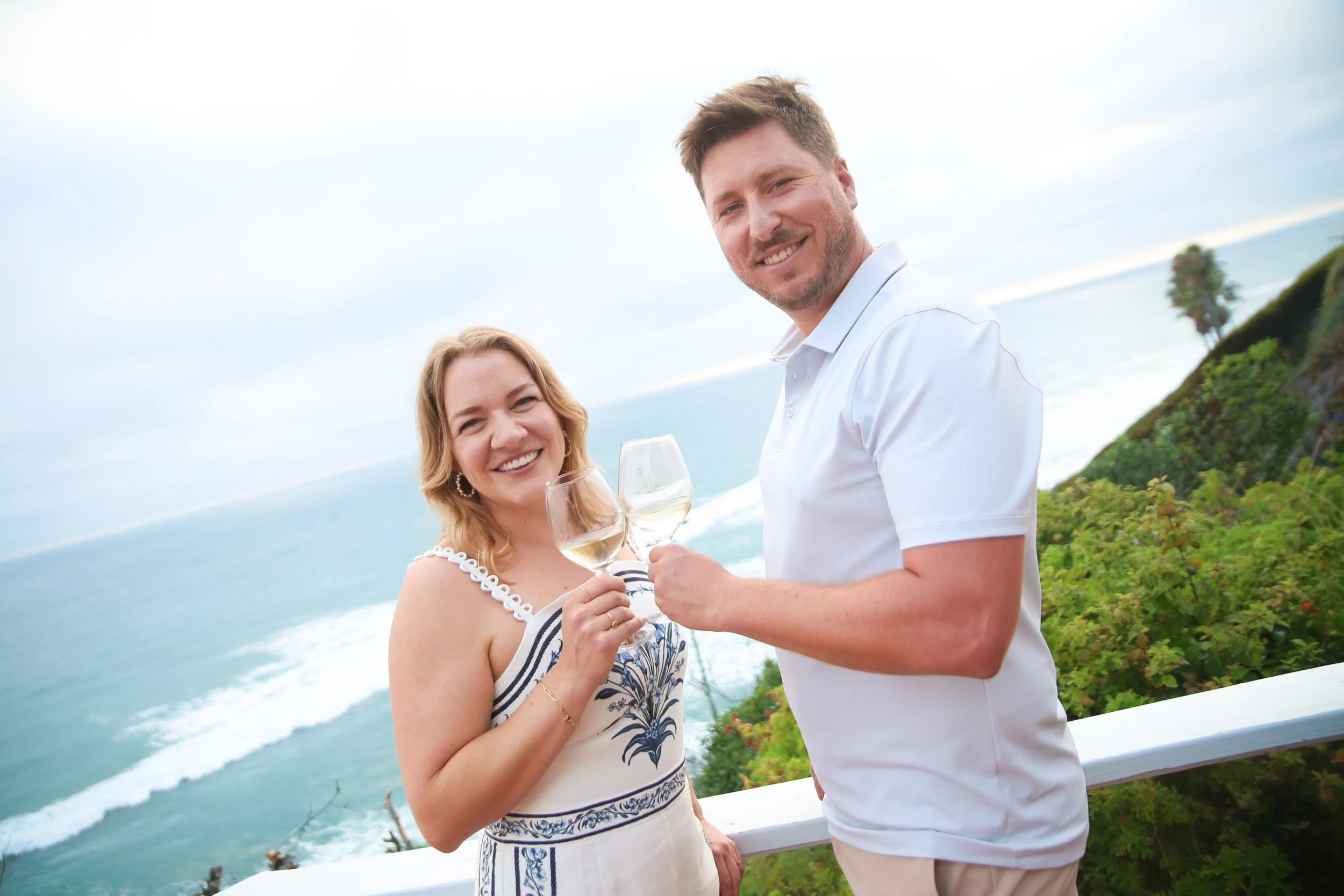 Cheers to Their Engagement