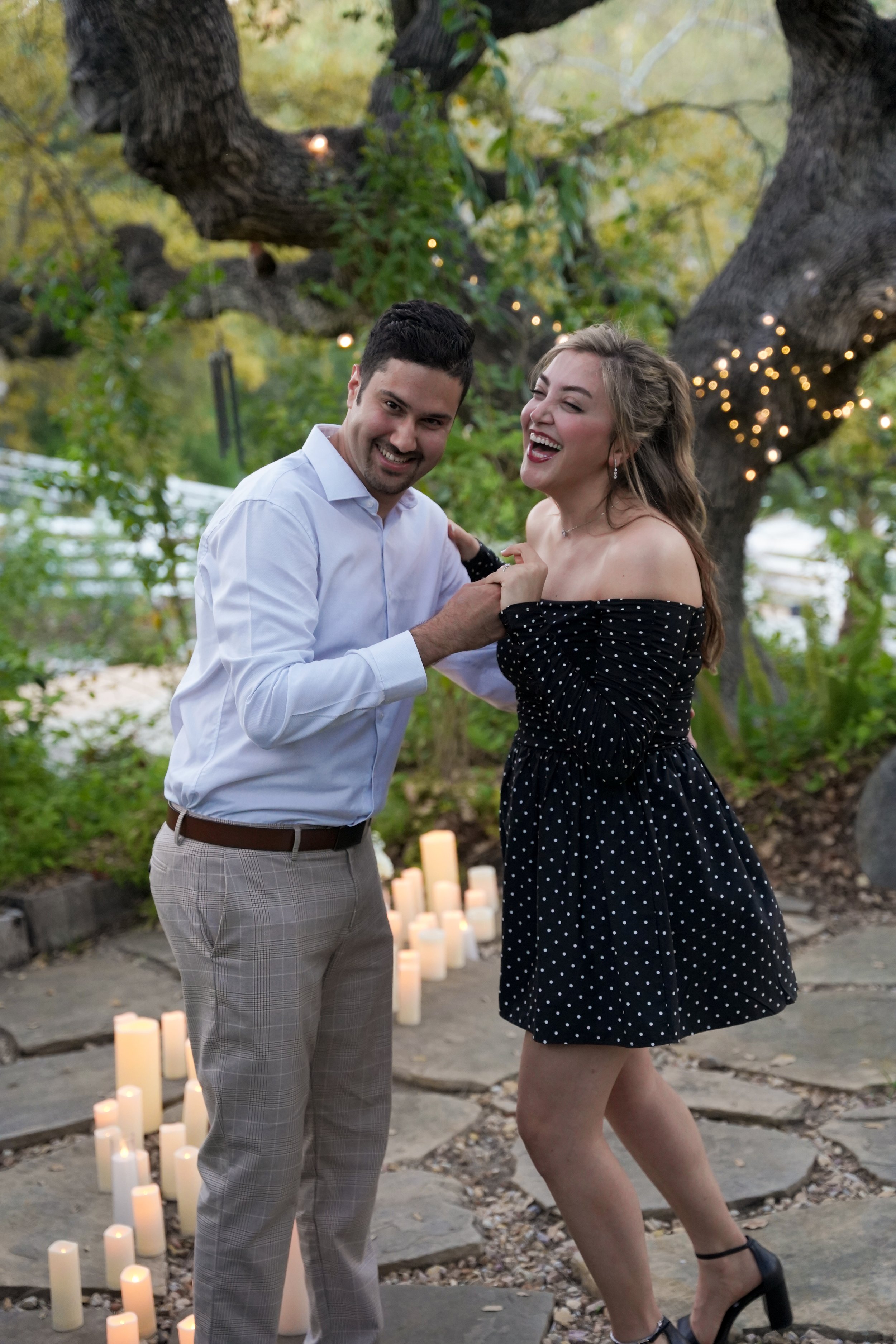 A surprise proposal in the hills of Temecula, styled by Life’s Short Picnic and captured with candid surprise photography. Surrounded by vineyard views and golden light, their unforgettable “yes” was picture-perfect.
