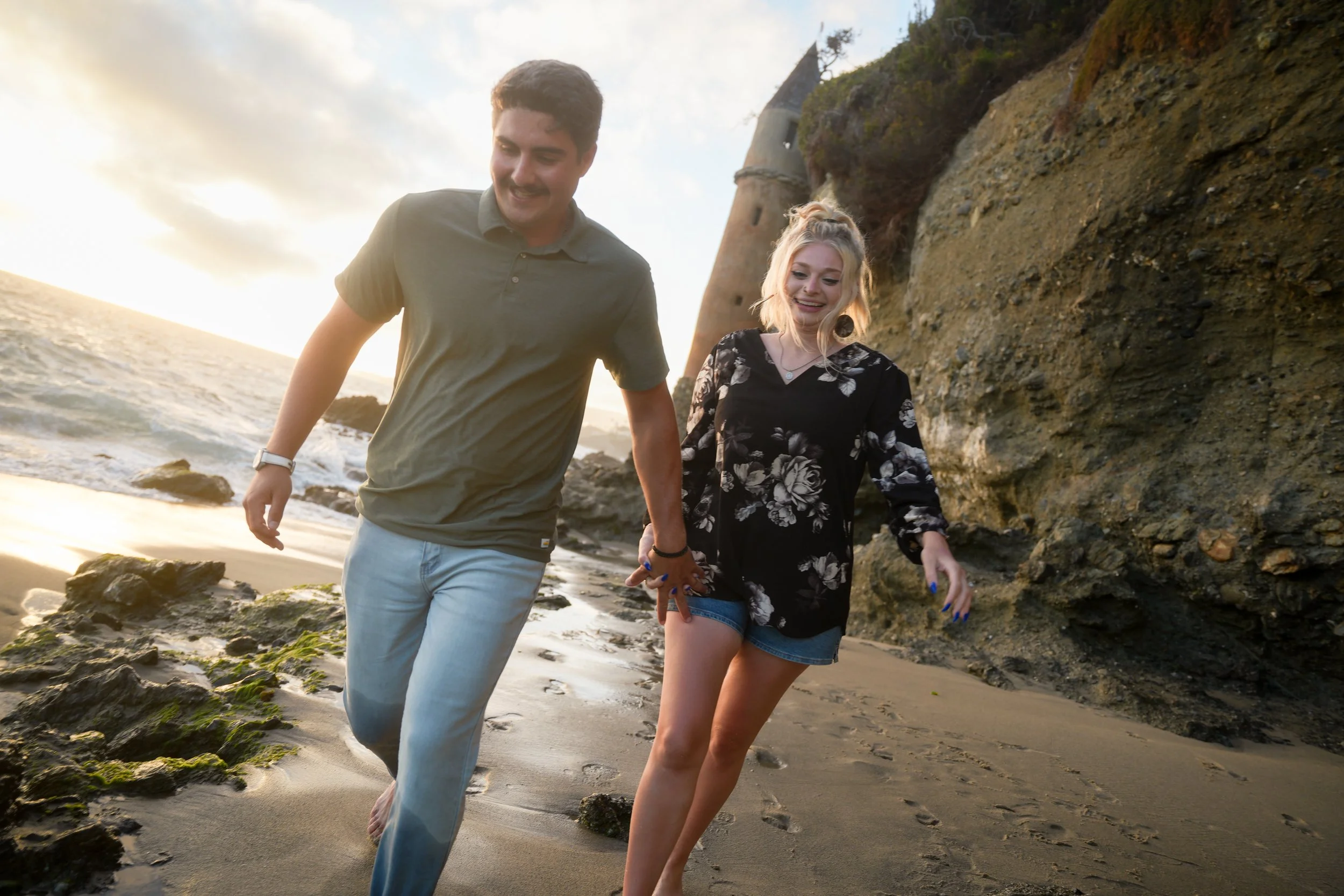 From Colorado to "Forever" | Danny &amp; Bri's Surprise Proposal at Victoria Beach (Mermaid Beach) in Laguna Beach