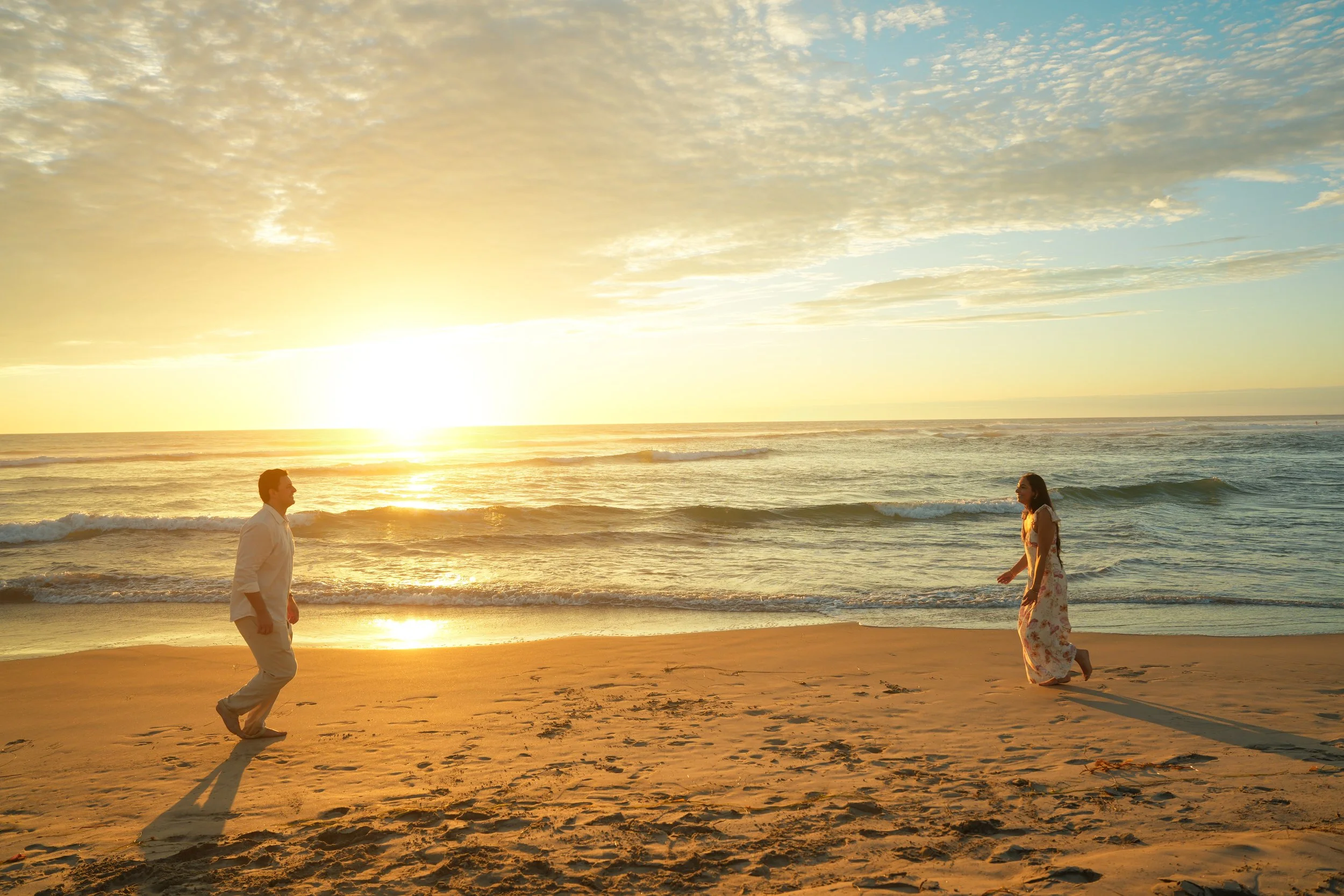 Del Mar Beach Post-Proposal Engagement Photos