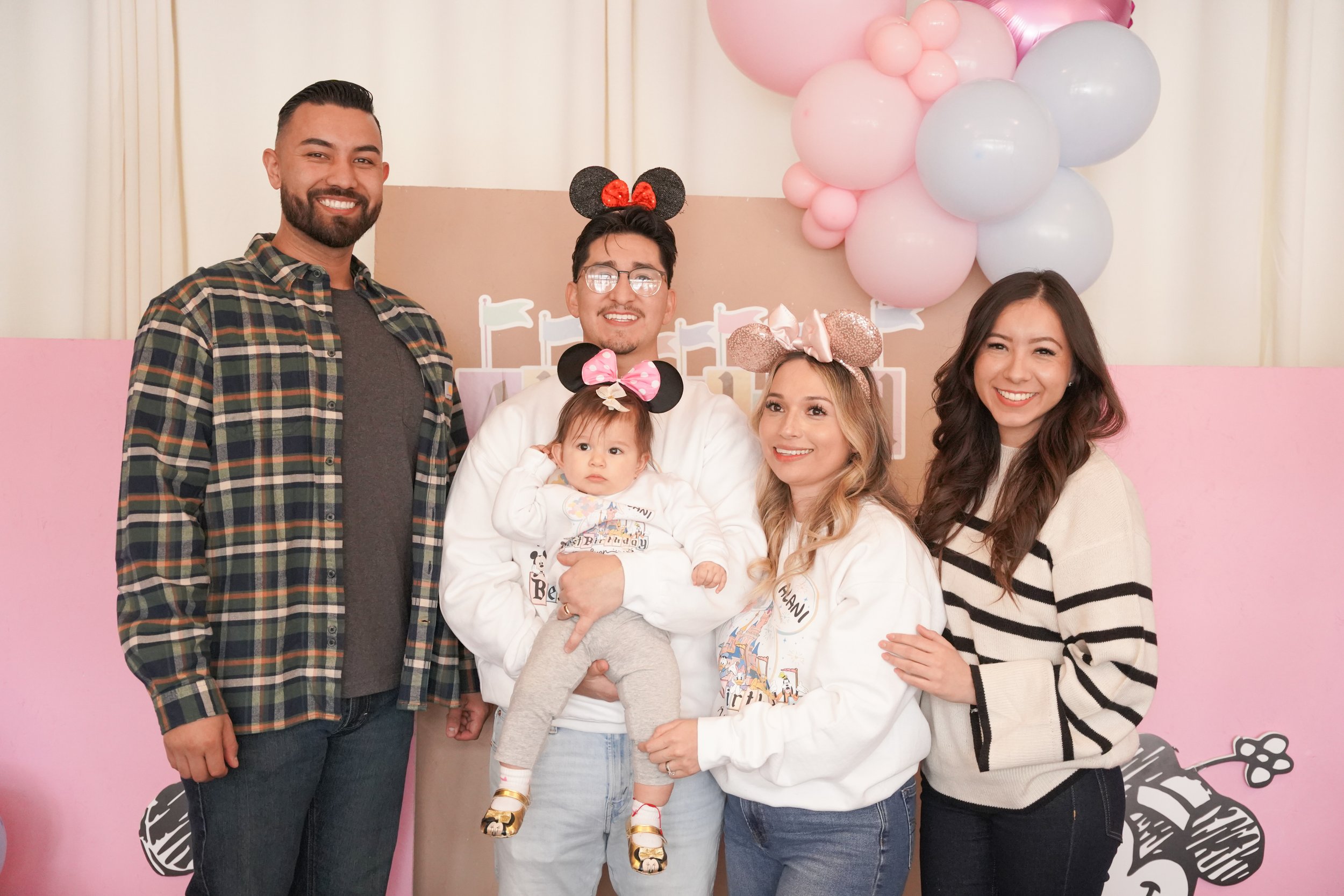 Celebrating baby’s first birthday with sweet newborn photography and a small event in Riverside, CA—capturing giggles, cake smashes, and the love that made year one unforgettable.