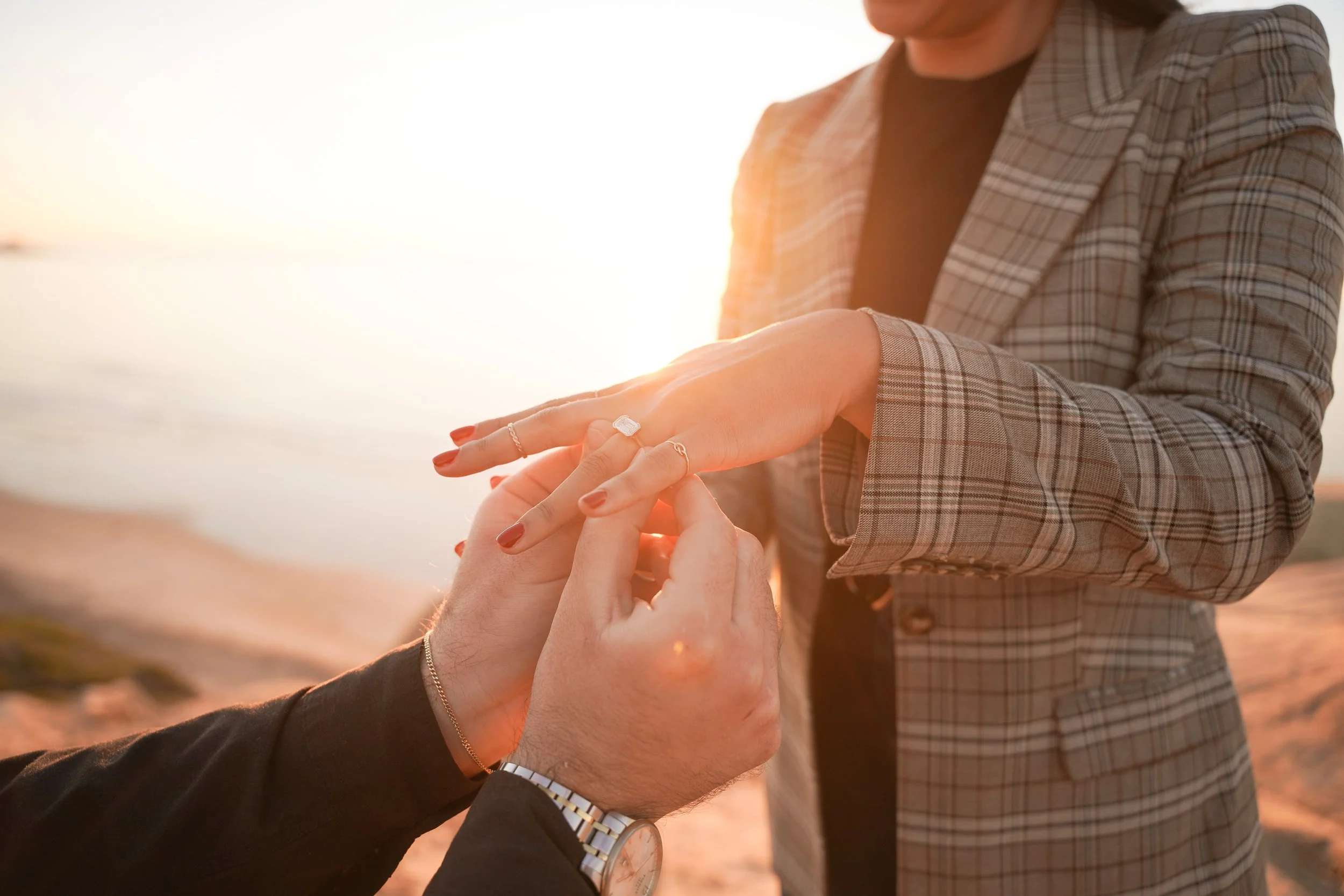 A heartfelt La Jolla Gliderport proposal, documenting high school sweethearts choosing forever in a place filled with meaning.
