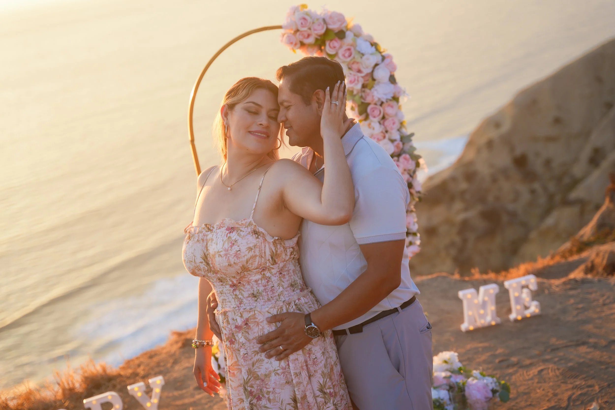 San Diego Surprise Proposal Photography