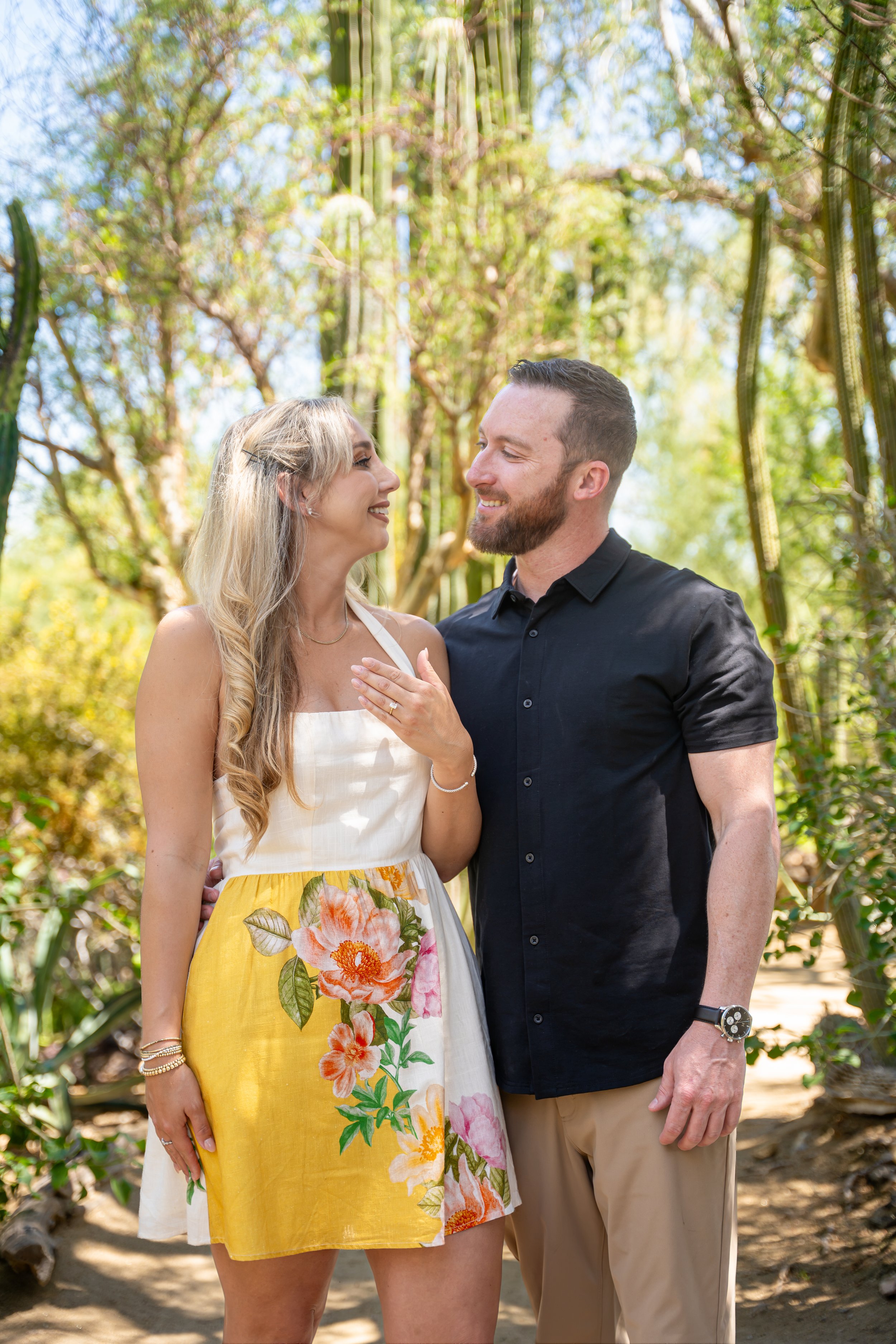 Romantic Palm Springs Marriage Proposal