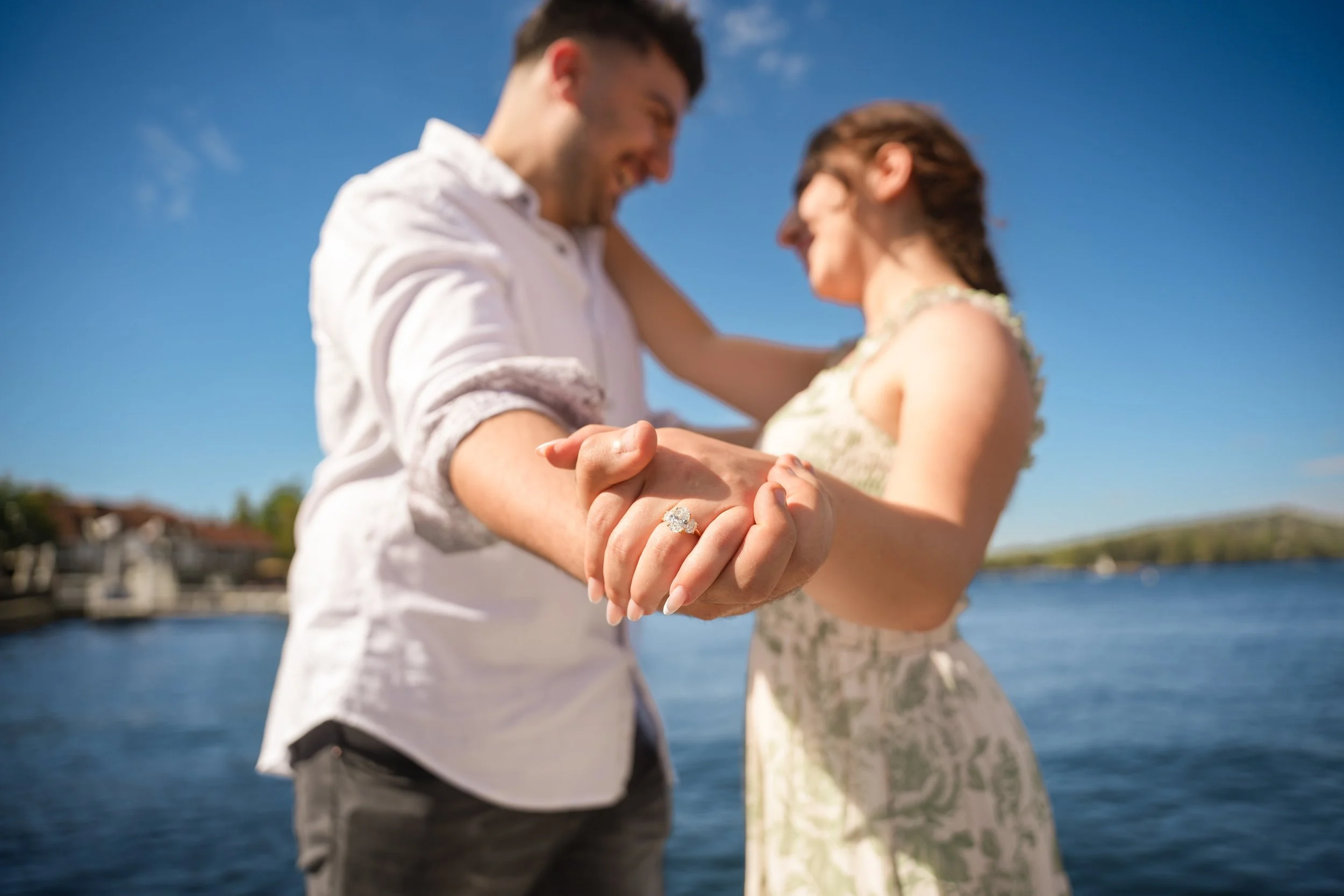 Lake Arrowhead Couples Engagement Session