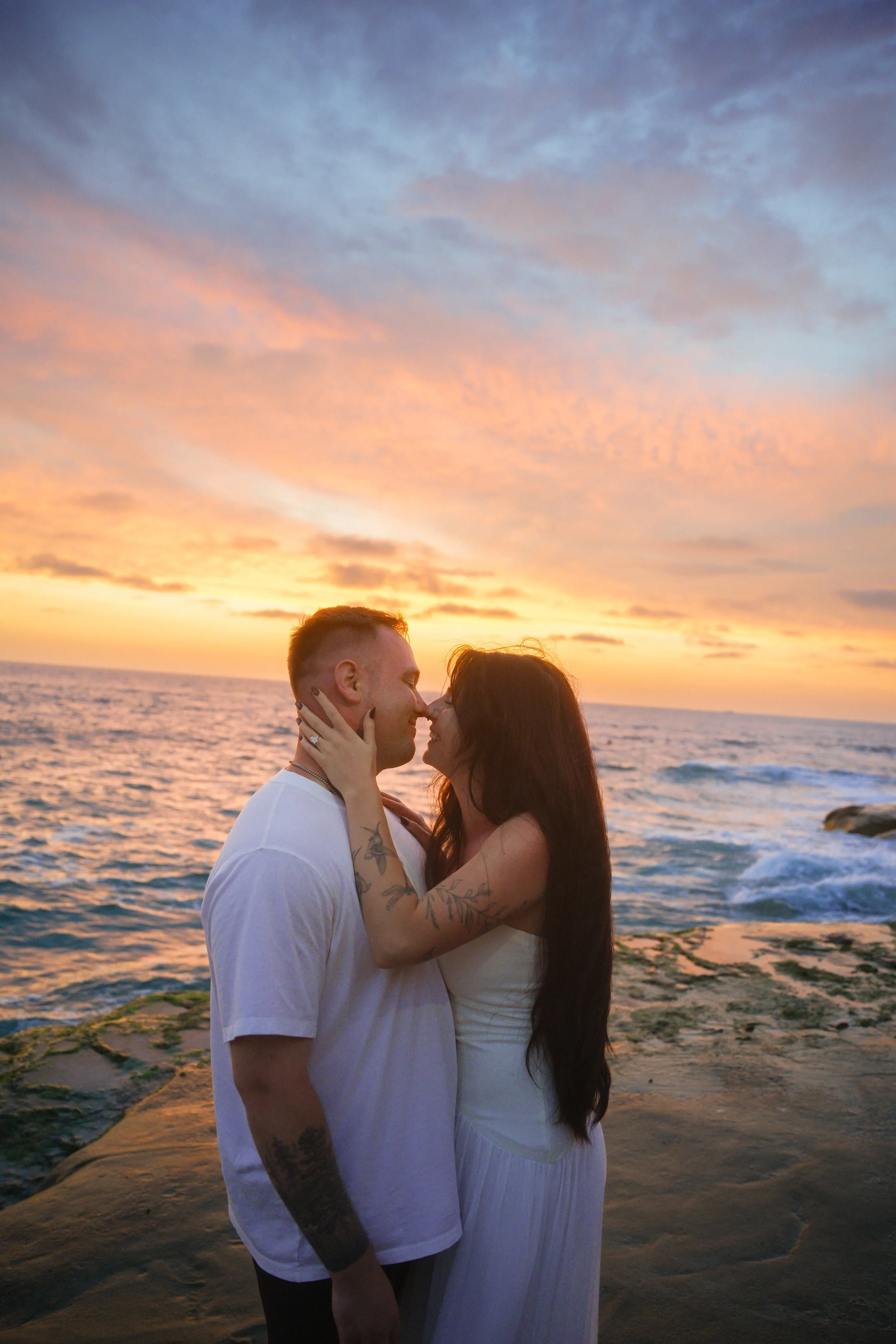 Windansea Beach Engagement Photos