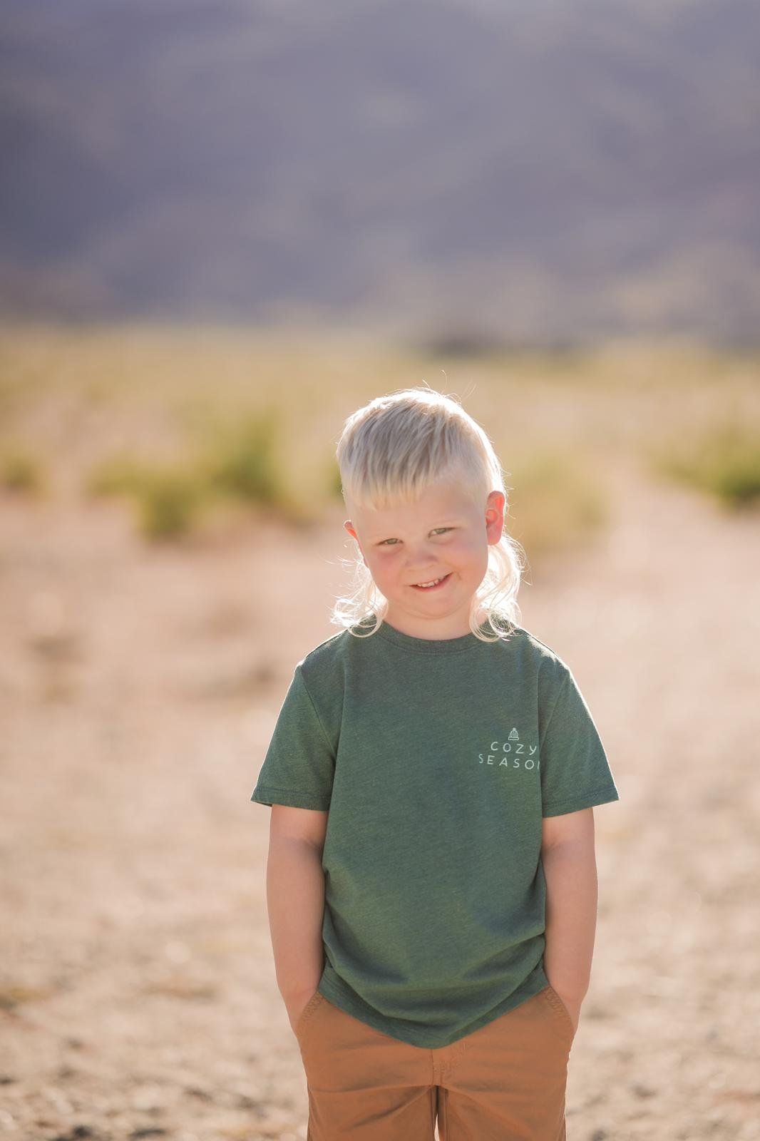Family and children’s photography capturing summer road trip magic through the high desert—Palm Springs to Joshua Tree. Timeless memories, laughter, and adventure in every frame.