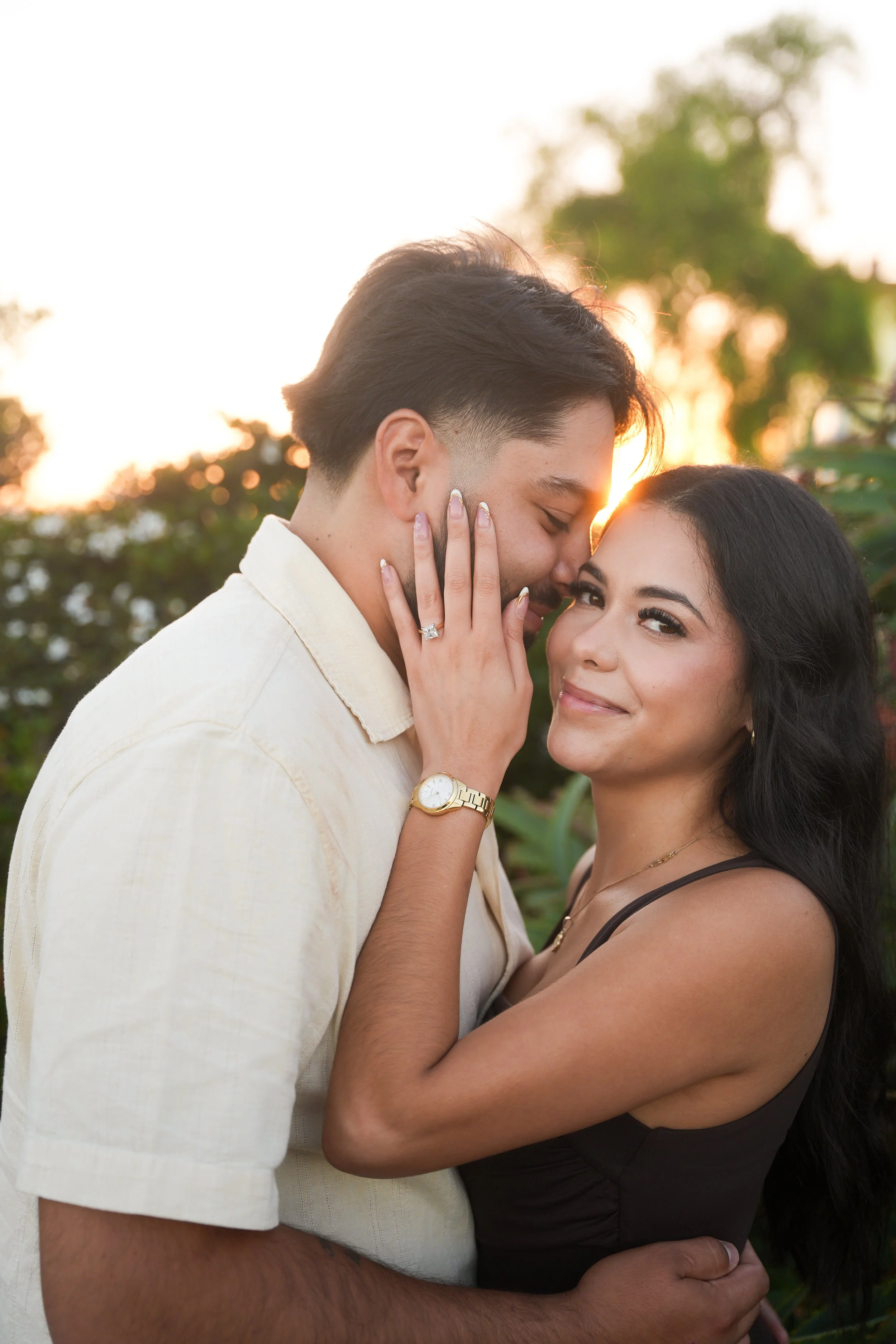 Sunset Proposal at Crescent Bay Point Park