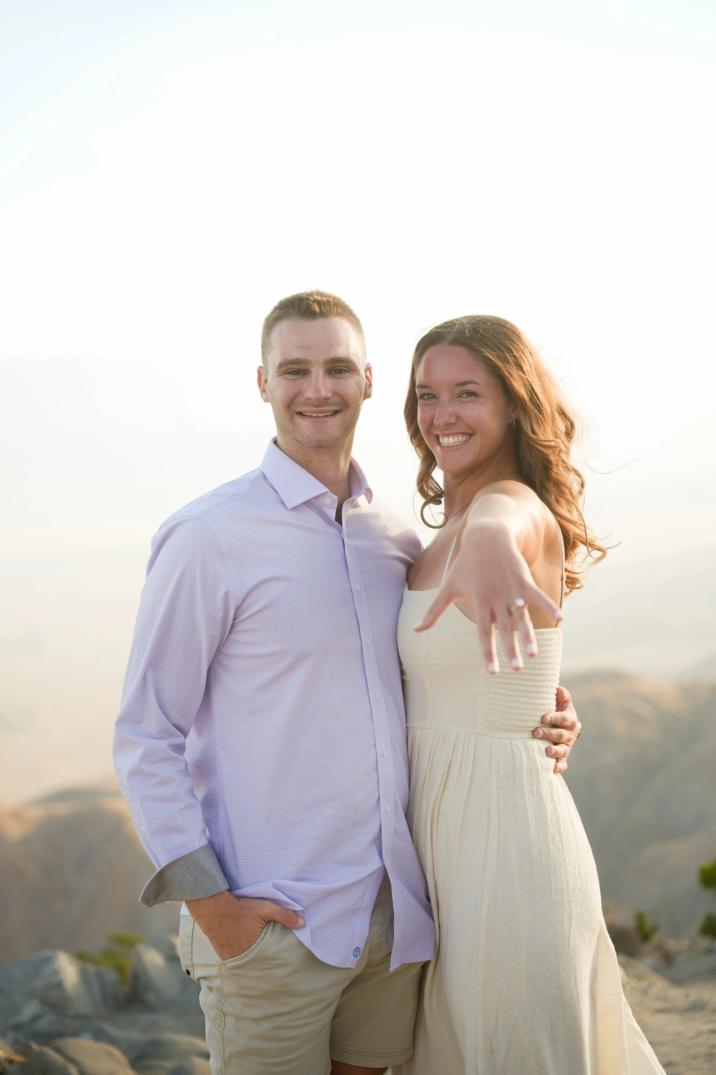 Keys View Desert Engagement