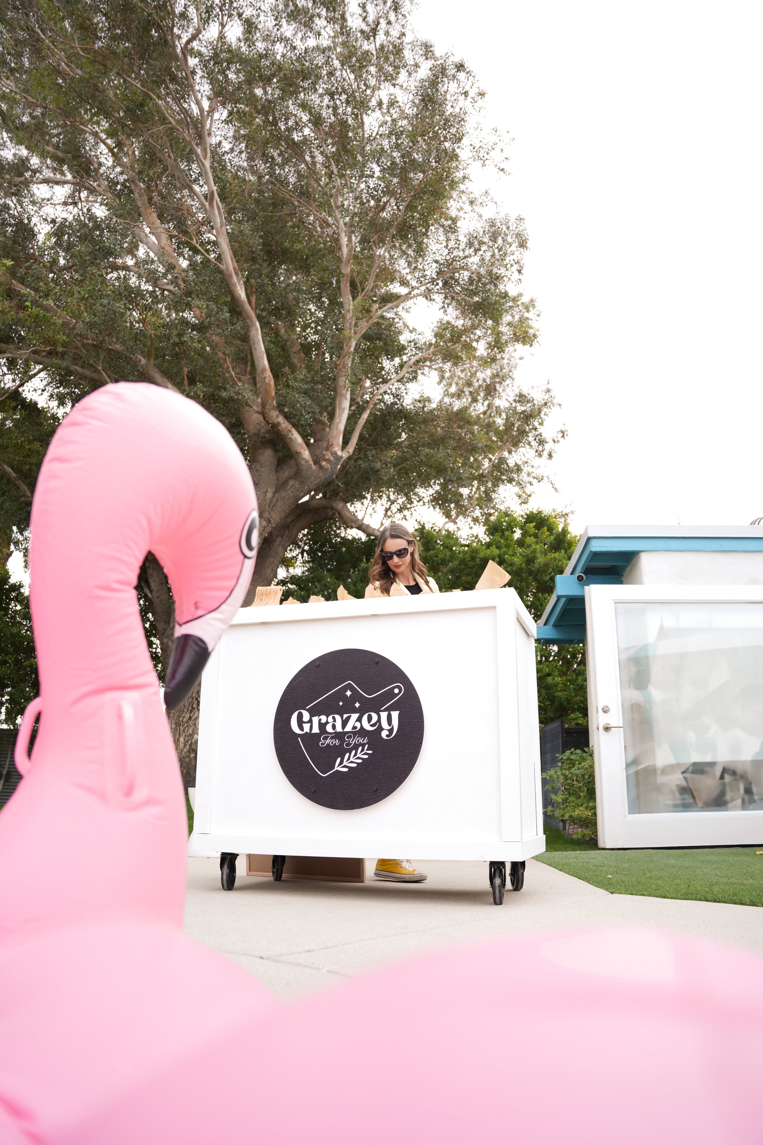 Event photography in Palm Springs featuring Grazey For You PS—a stylish charcuterie mobile business serving up curated bites, great vibes, and unforgettable presentation.