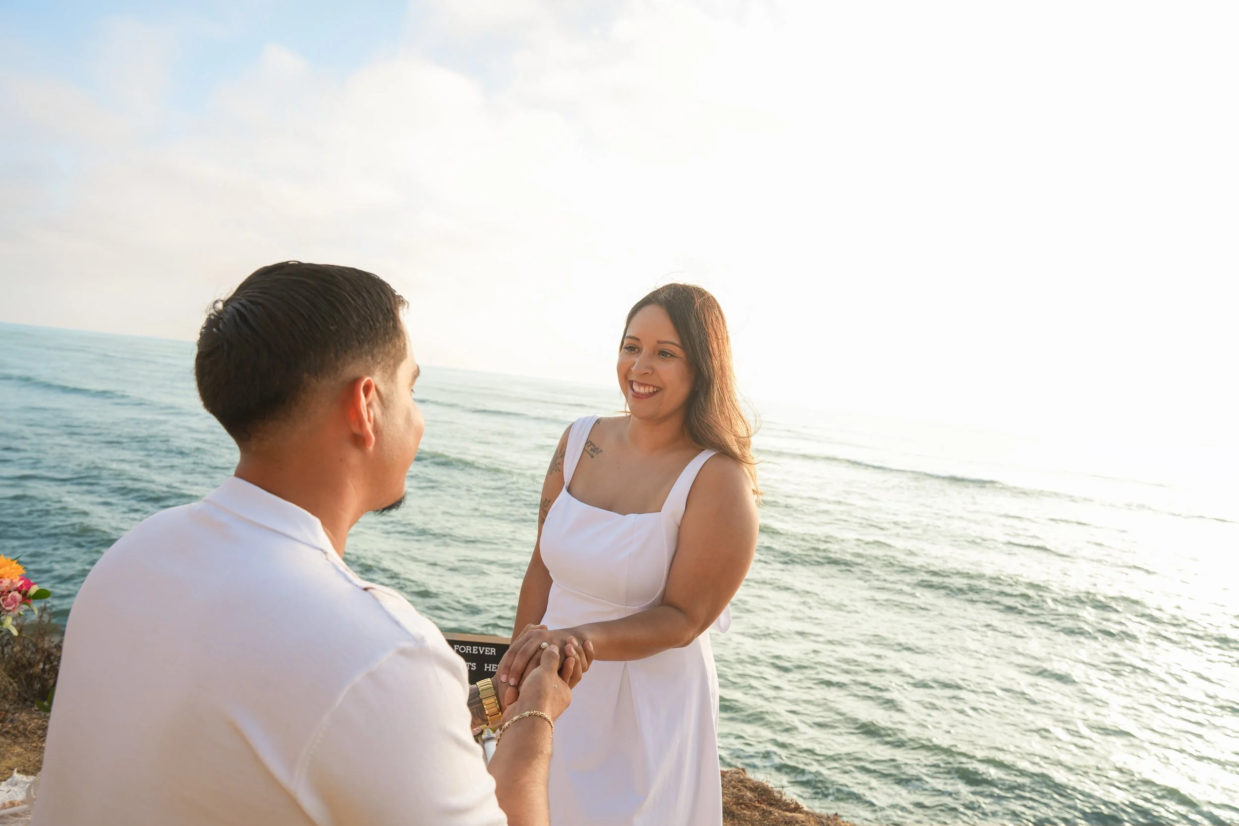 San Diego Cliffside Surprise Proposal