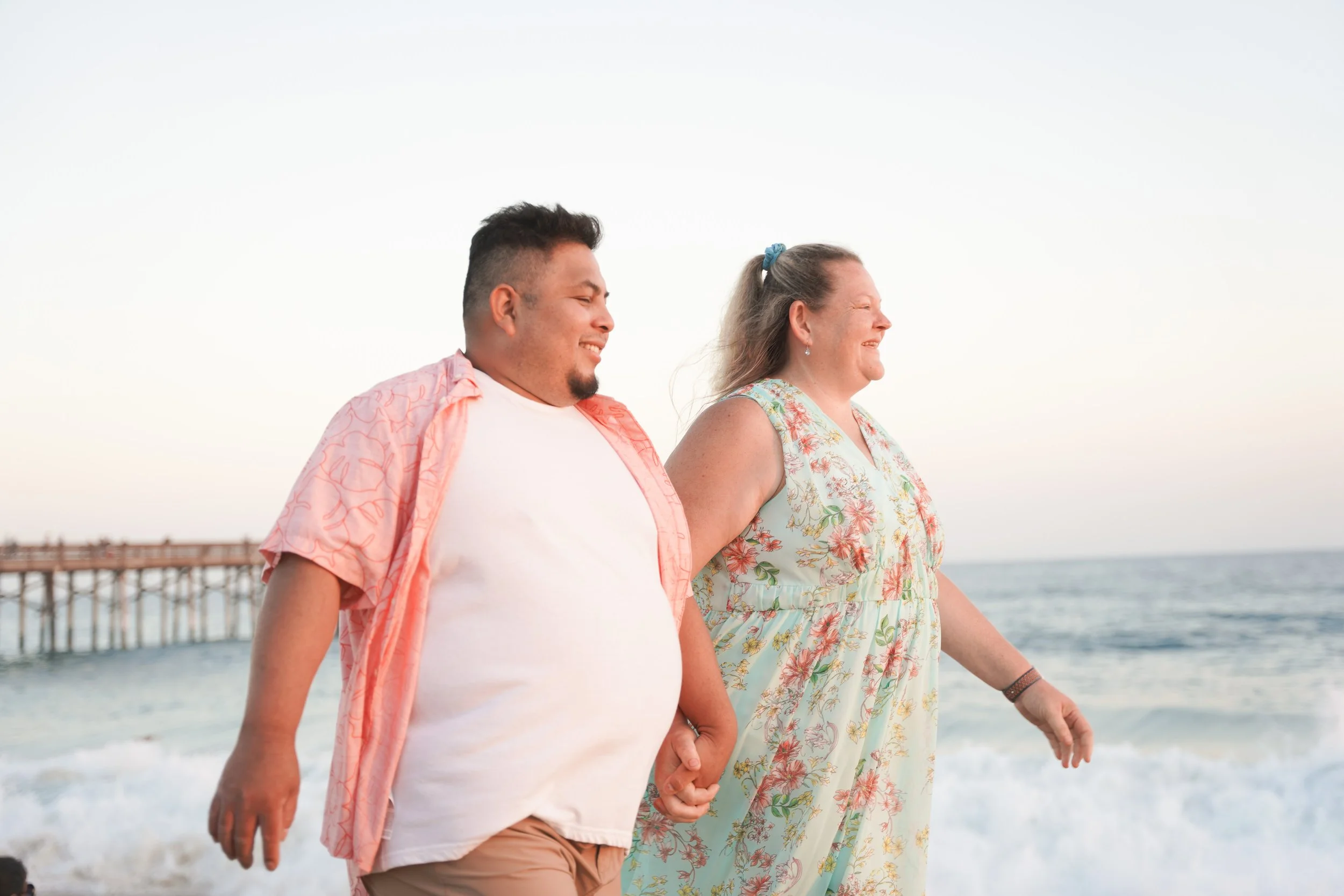 Balboa Beach Newport engagement photography, surprise proposal shoot booked with our Orange County undercover package.