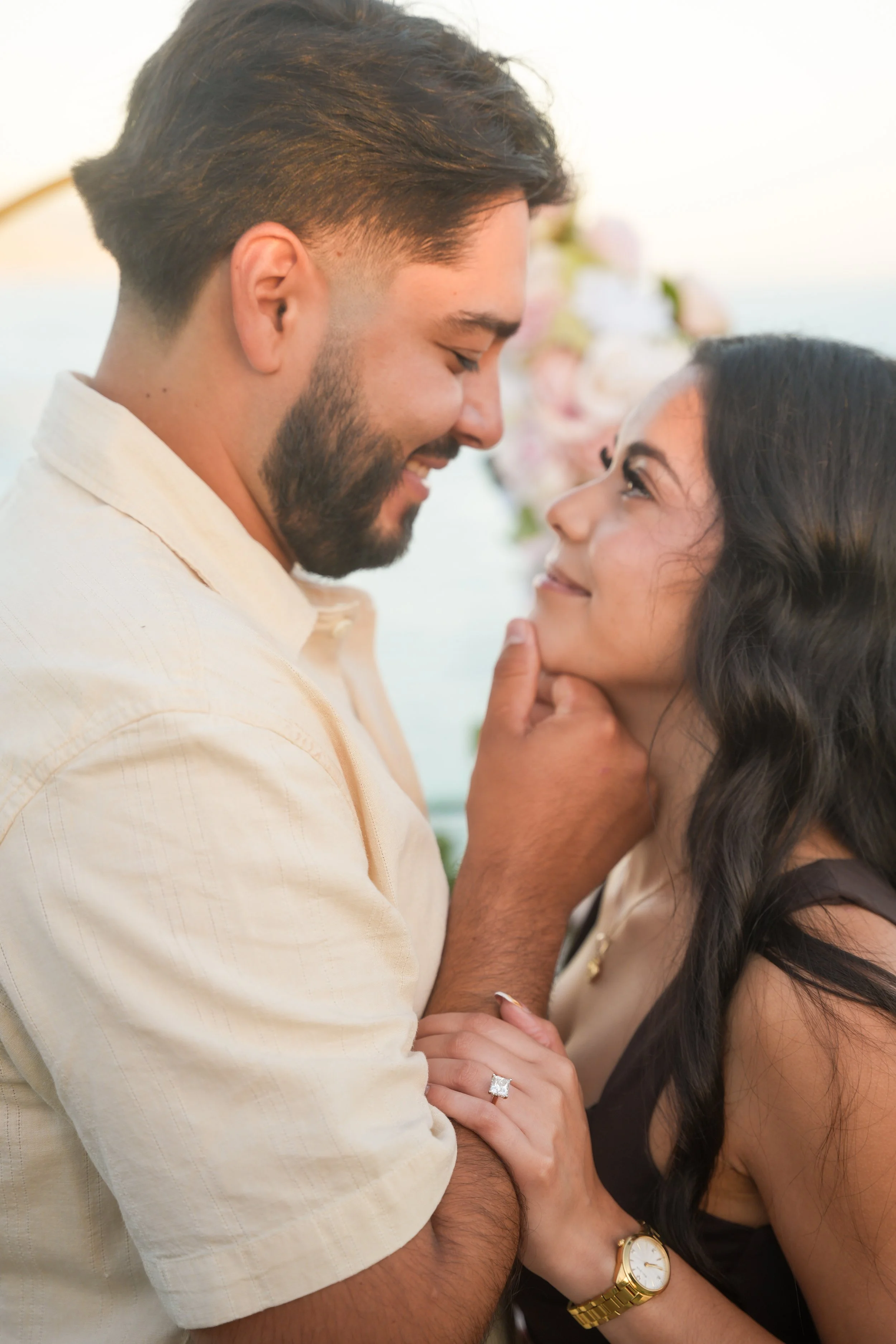 Crescent Bay Proposal Photography Laguna Beach