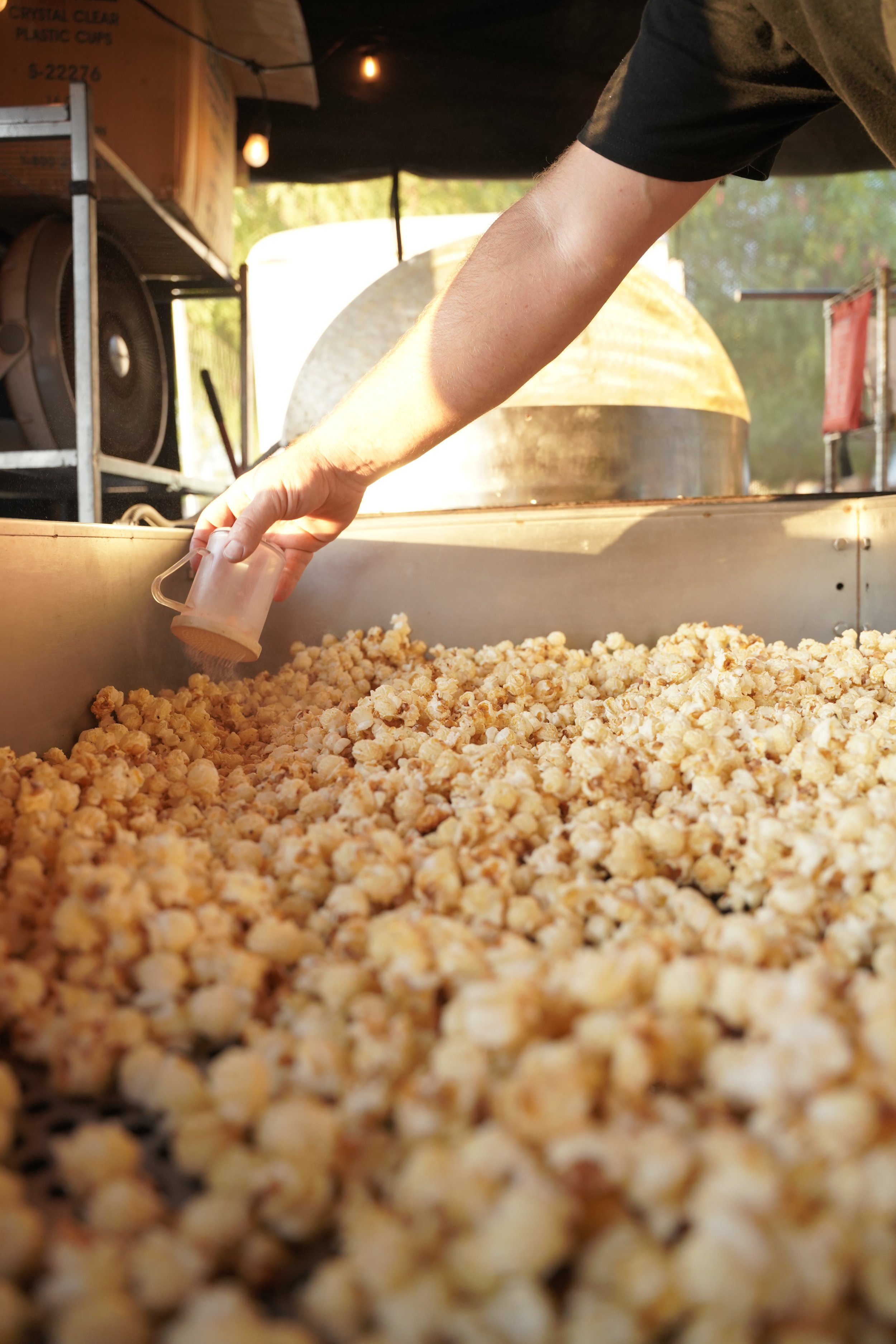 Commercial photography for Cali Kettle Corn at Peltzer Farm in Temecula—capturing charm, flavor, and farm vibes.