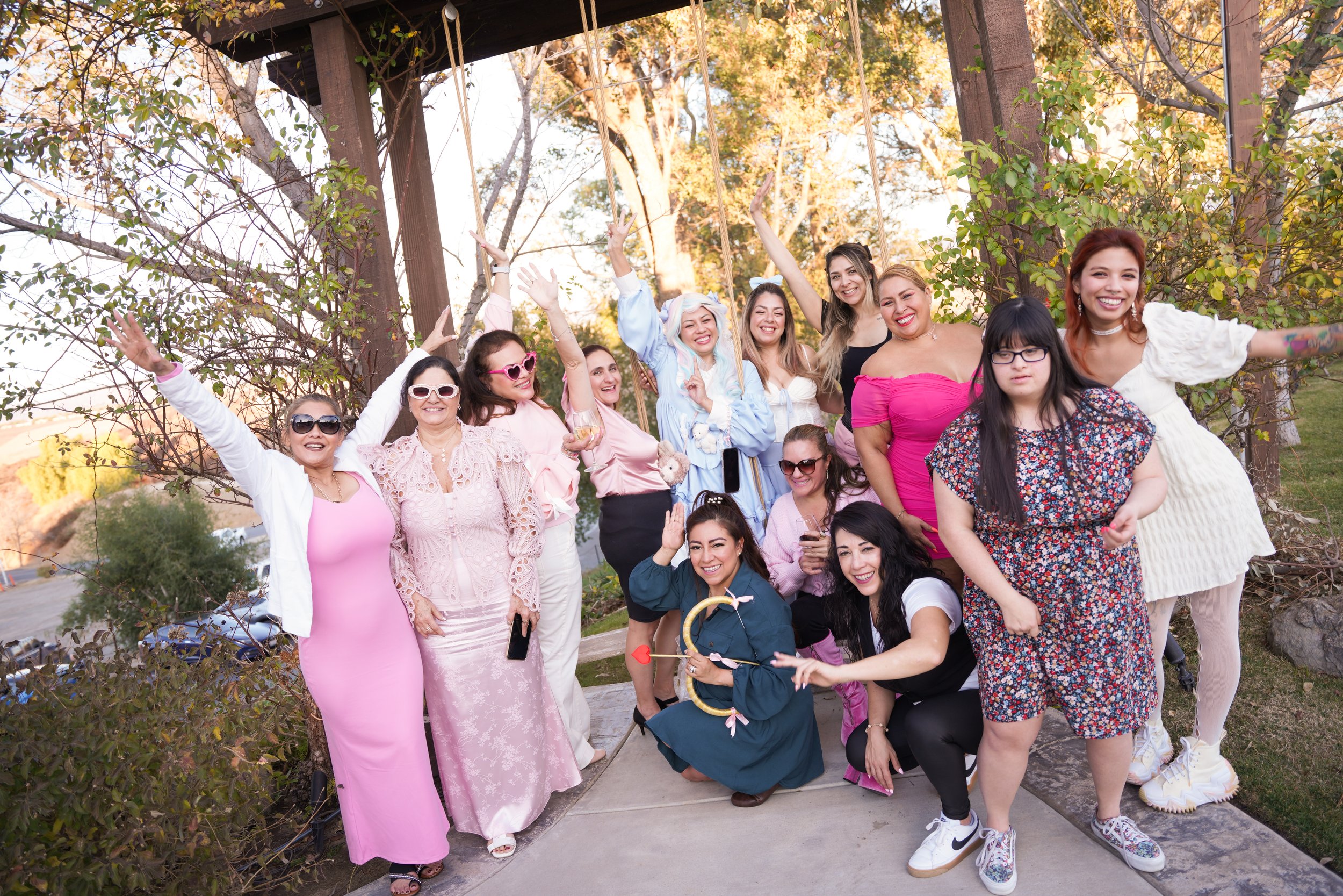 Portrait photography with a local networking group in Temecula—capturing friends, laughter, and great conversation at the winery. Where connections are made and memories last.