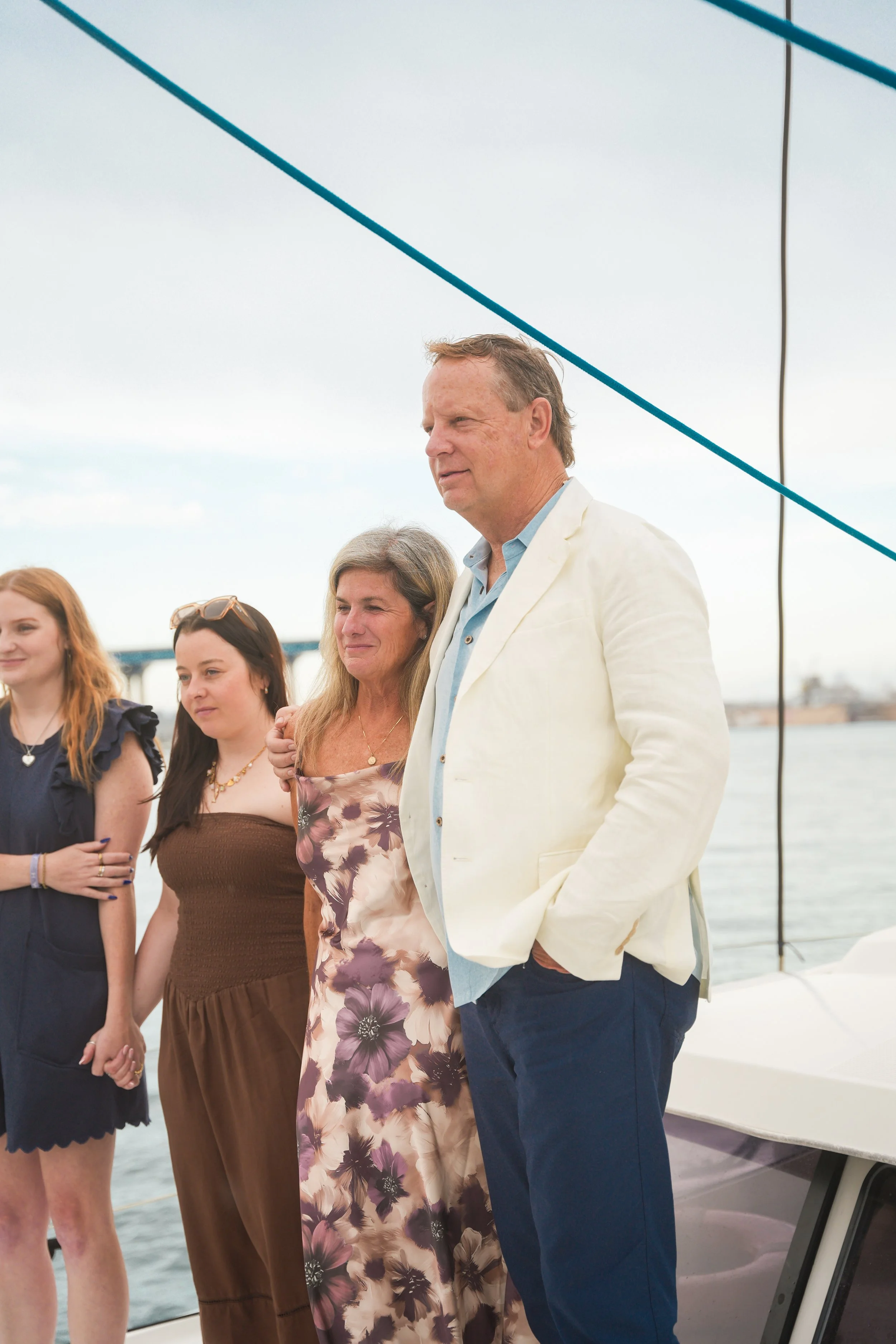 San Diego Bay Boat Elopement