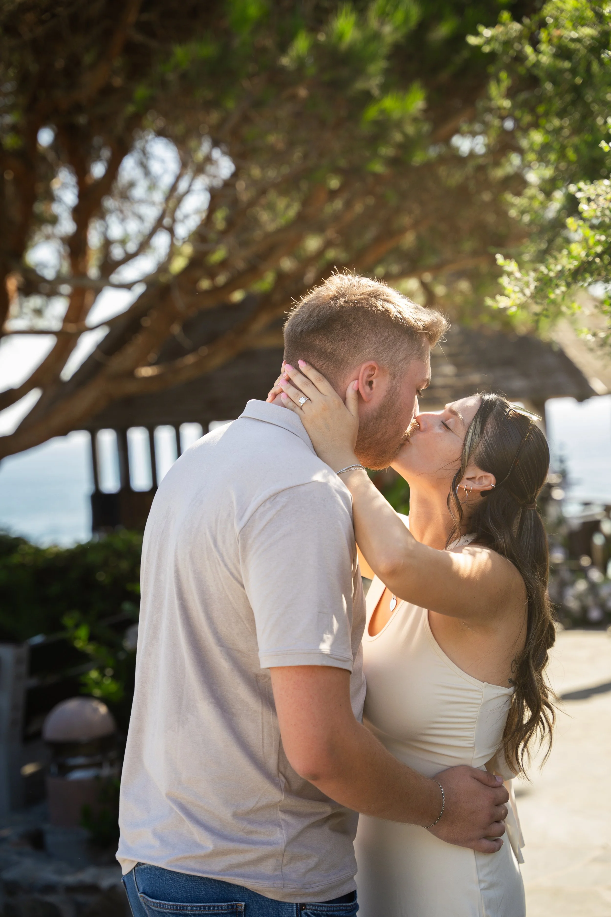 Laguna Beach Gazebo Engagement Session