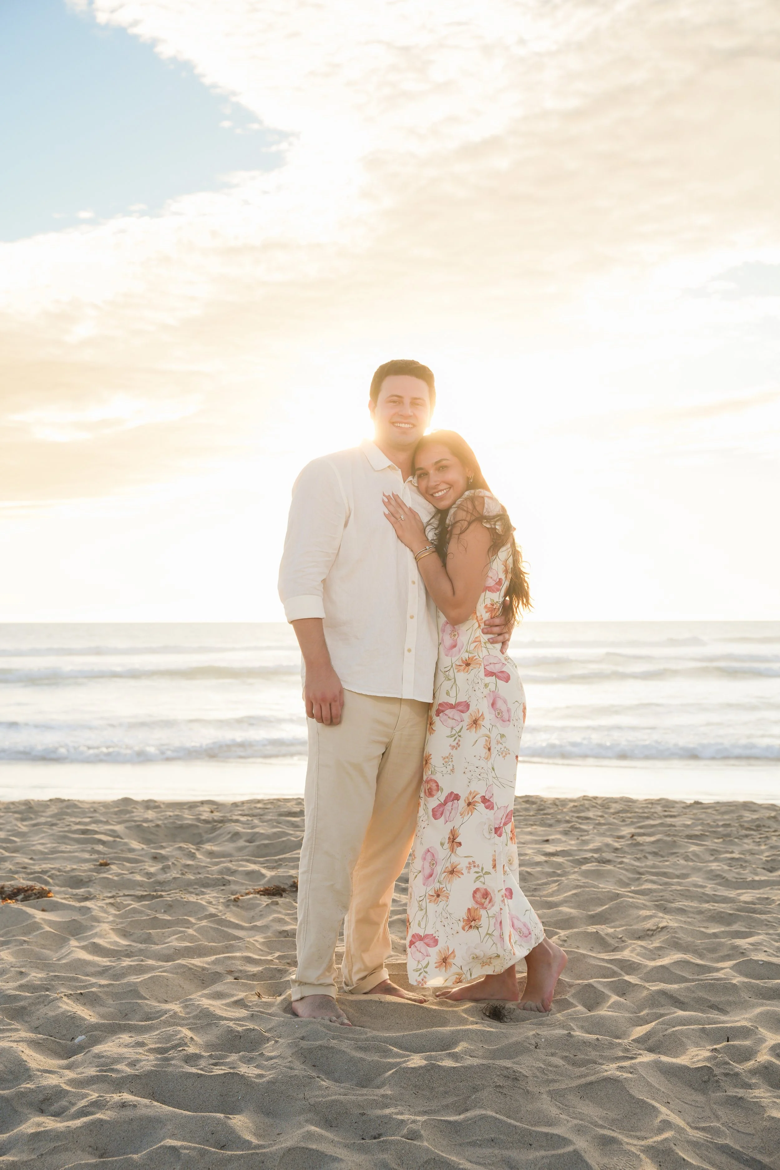 Del Mar California Sunset Engagement
