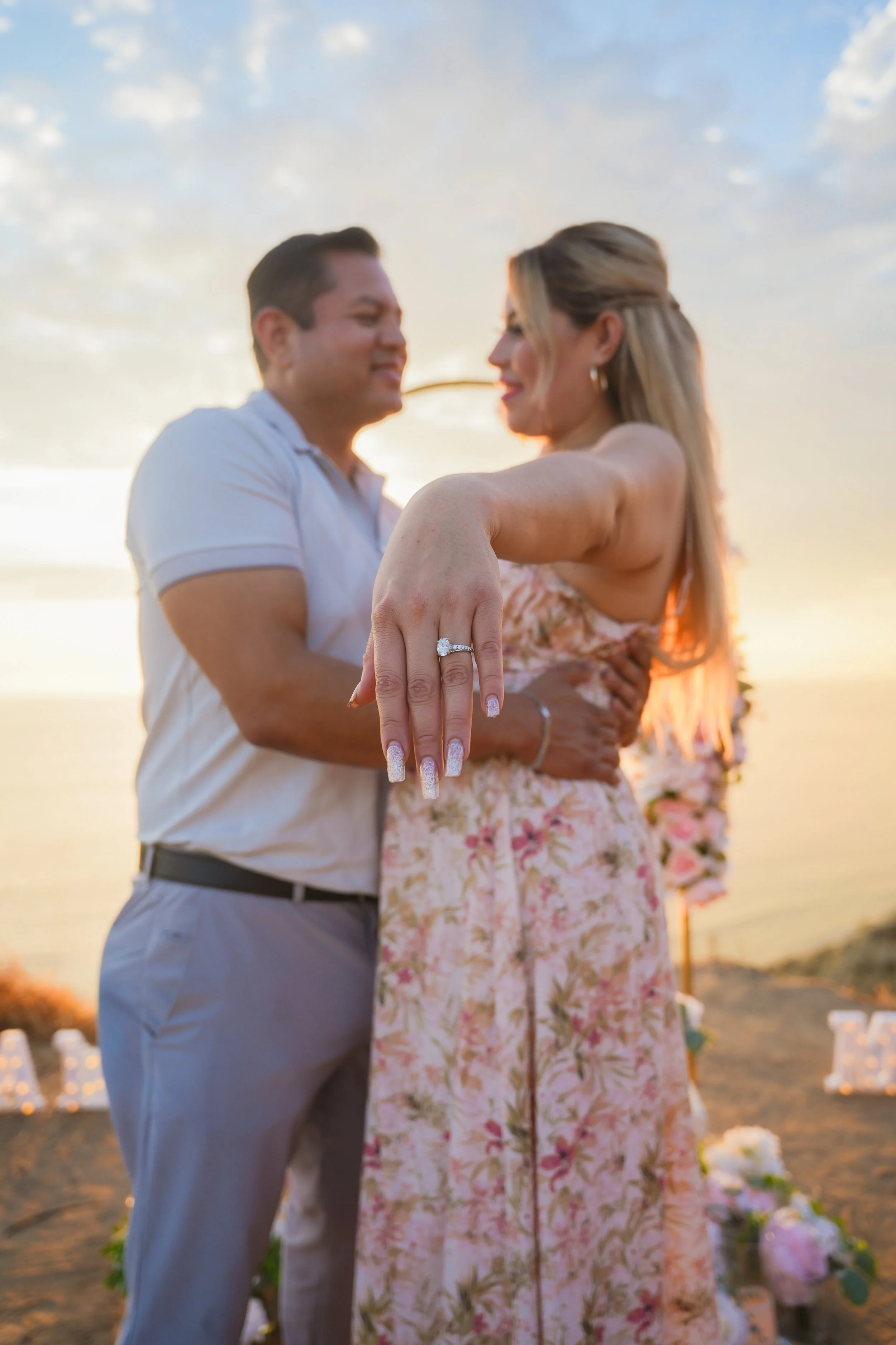 Romantic Proposal in La Jolla