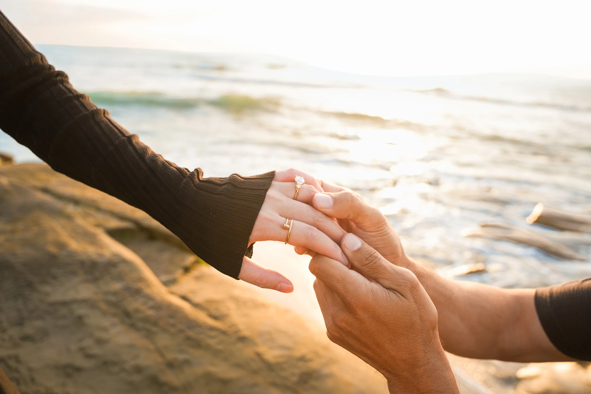 Windansea Beach Sunset Proposal