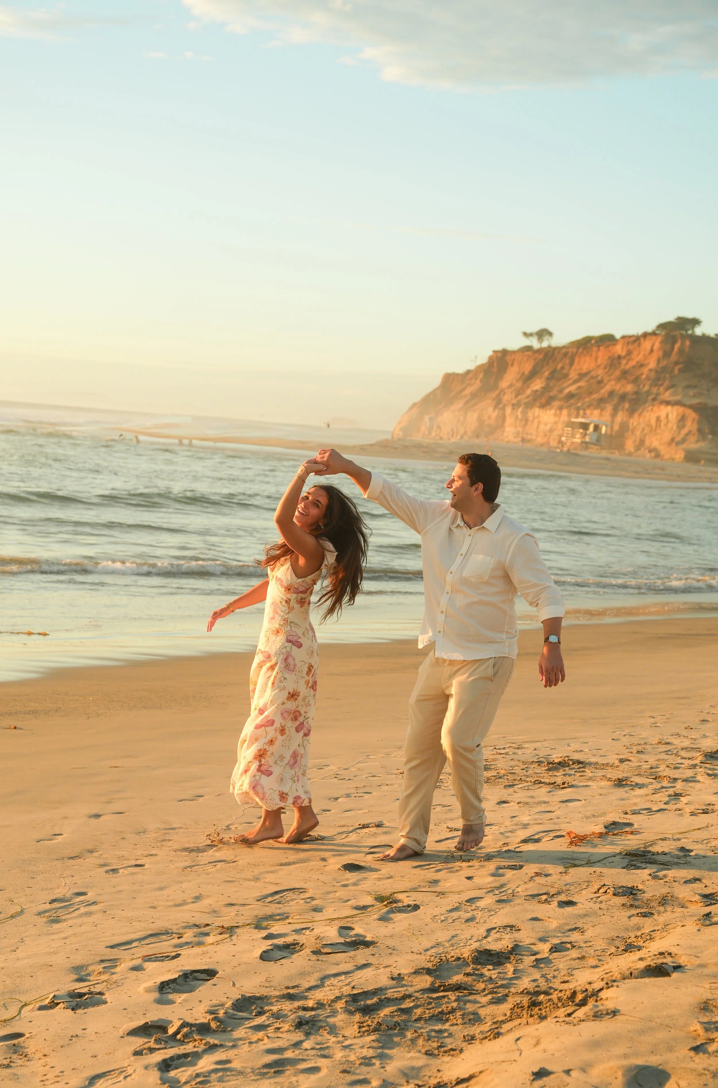 San Diego Beach Engagement Photography