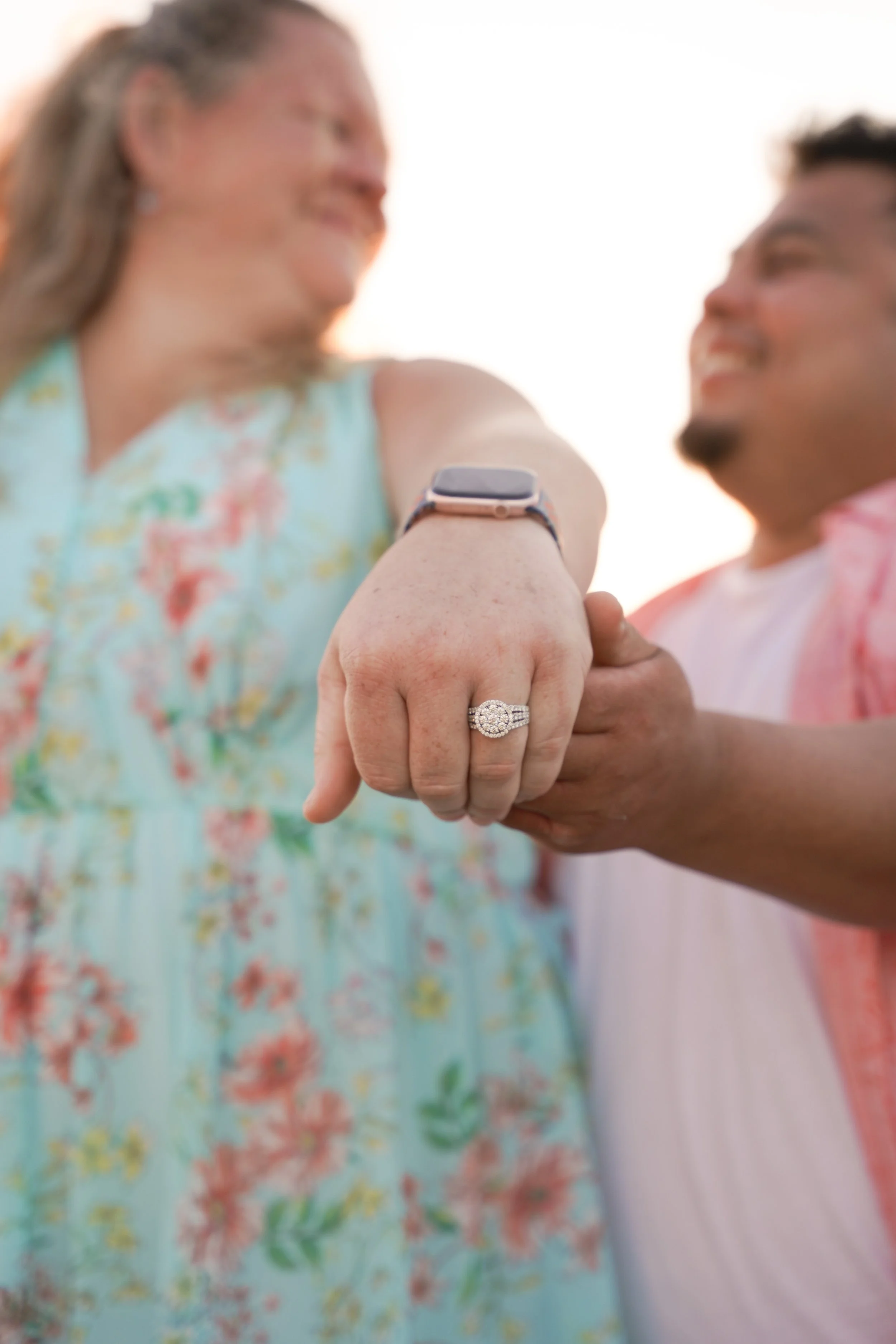 Couple’s surprise proposal in Orange County, Balboa Beach Newport engagement photography with undercover package.