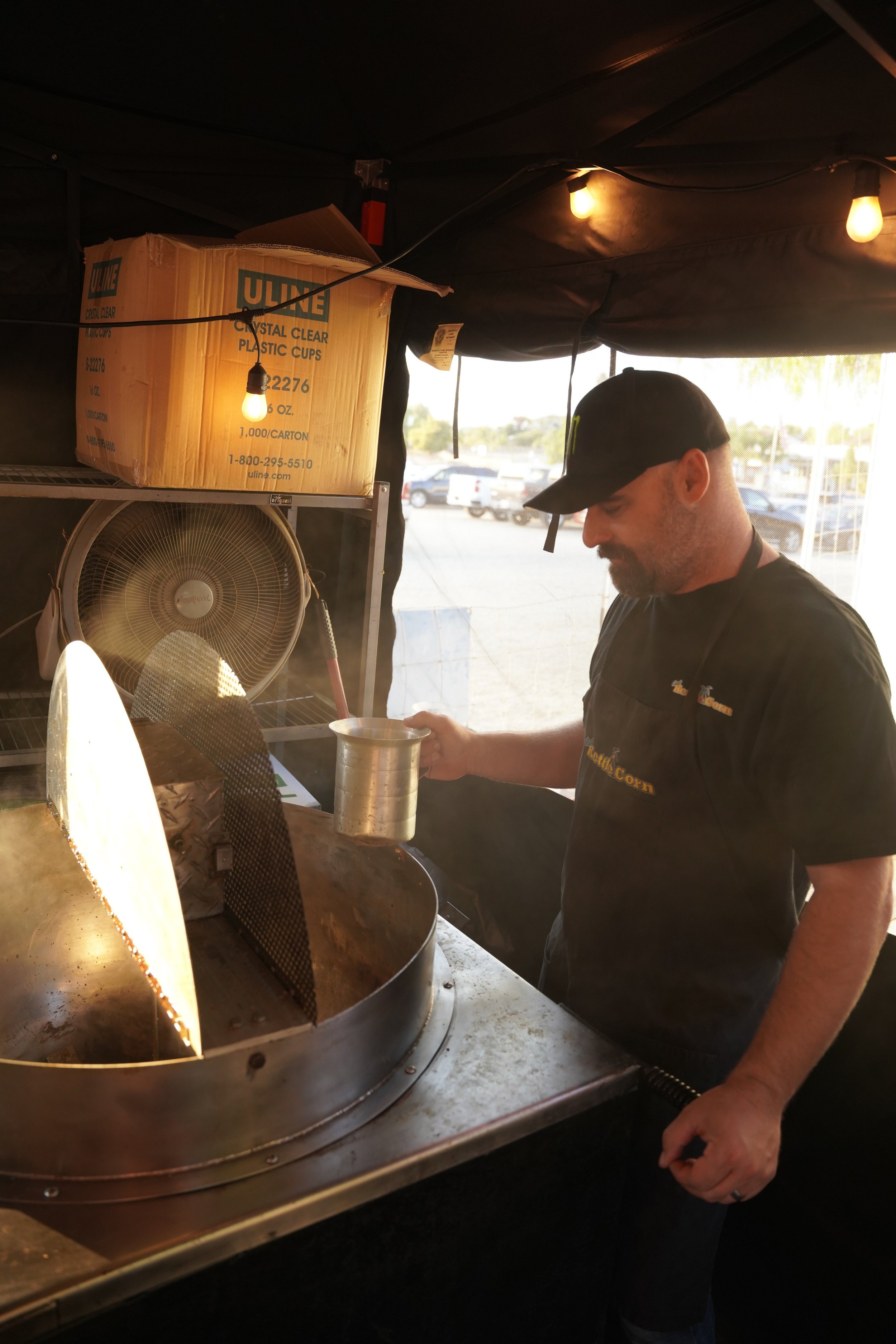 Commercial photography for Cali Kettle Corn at Peltzer Farm in Temecula—capturing charm, flavor, and farm vibes.