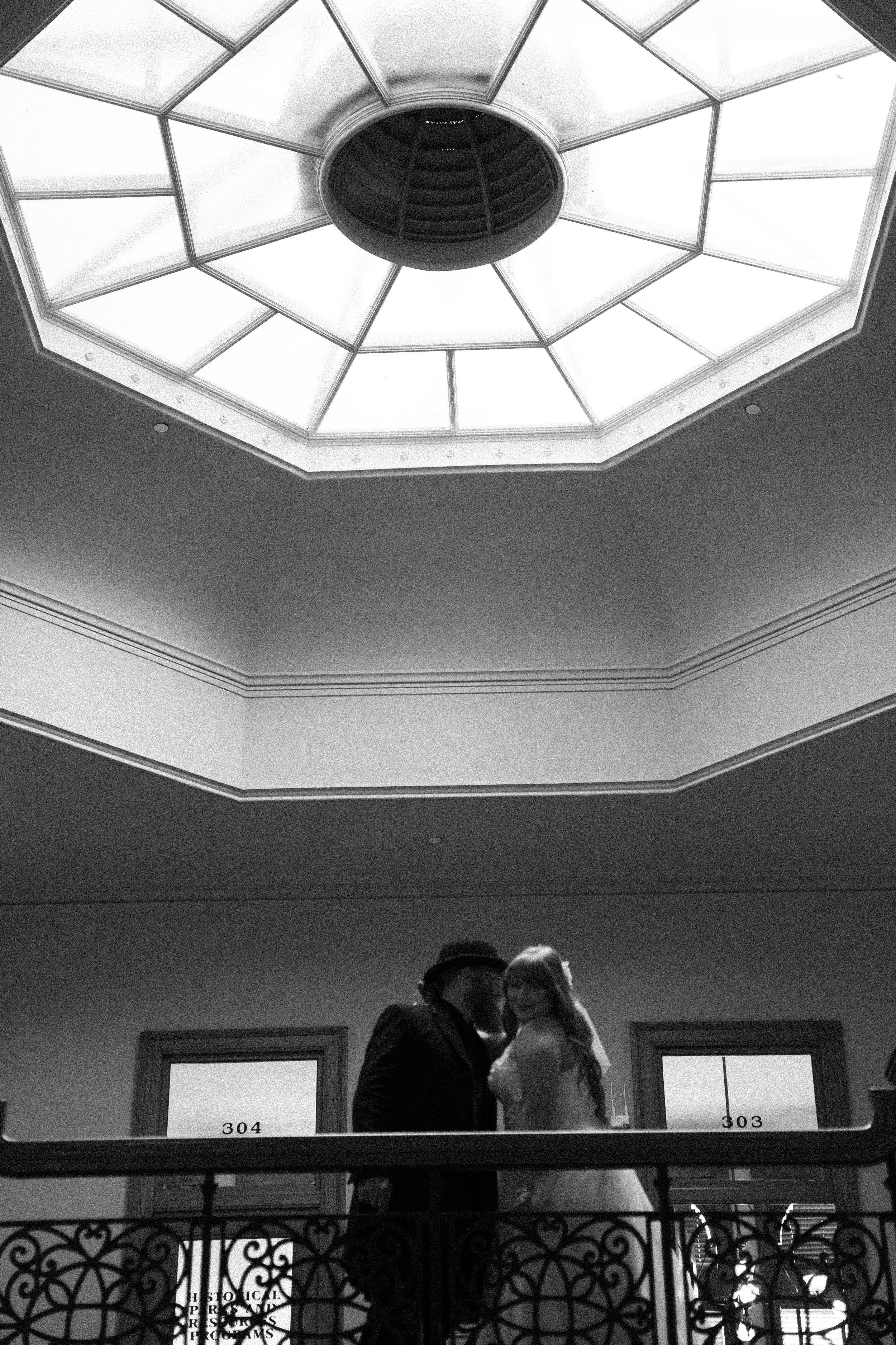 Captured the love and joy of Joshua and Colleen at the historic OC Courthouse in Santa Ana. Ready to make your moment unforgettable? Book with us today!