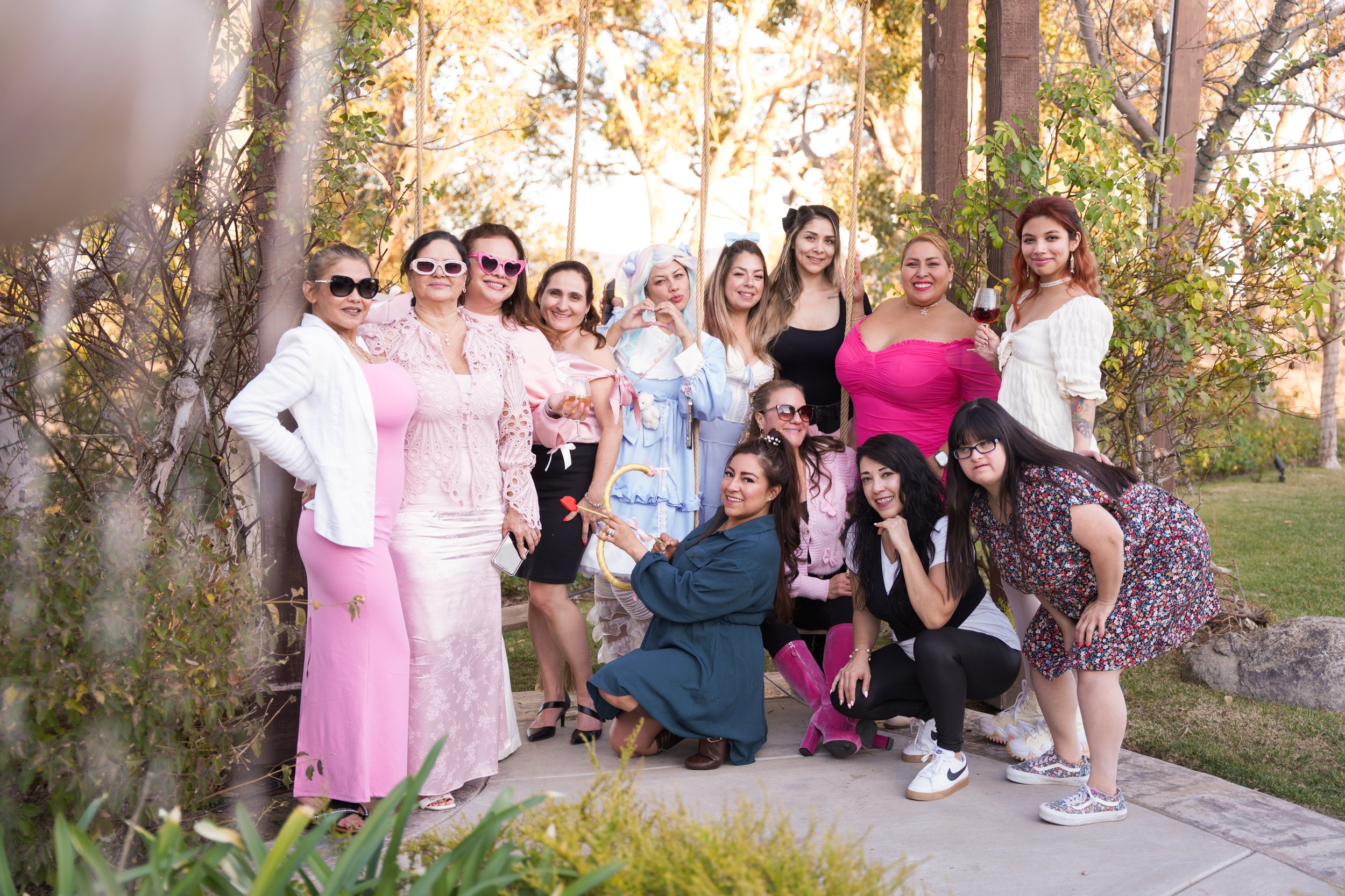 Portrait photography with a local networking group in Temecula—capturing friends, laughter, and great conversation at the winery. Where connections are made and memories last.