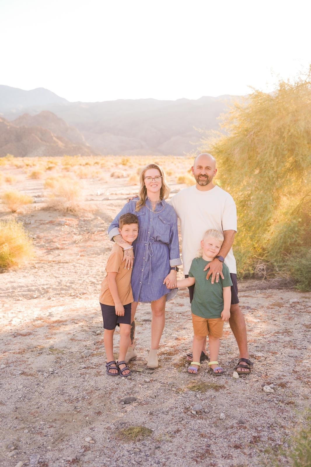 Spring and summer family road trips to Palm Springs are the perfect time to capture timeless portrait photos. Preserve the laughter, sunshine, and memories with heartfelt Palm Springs family photography you'll cherish forever.