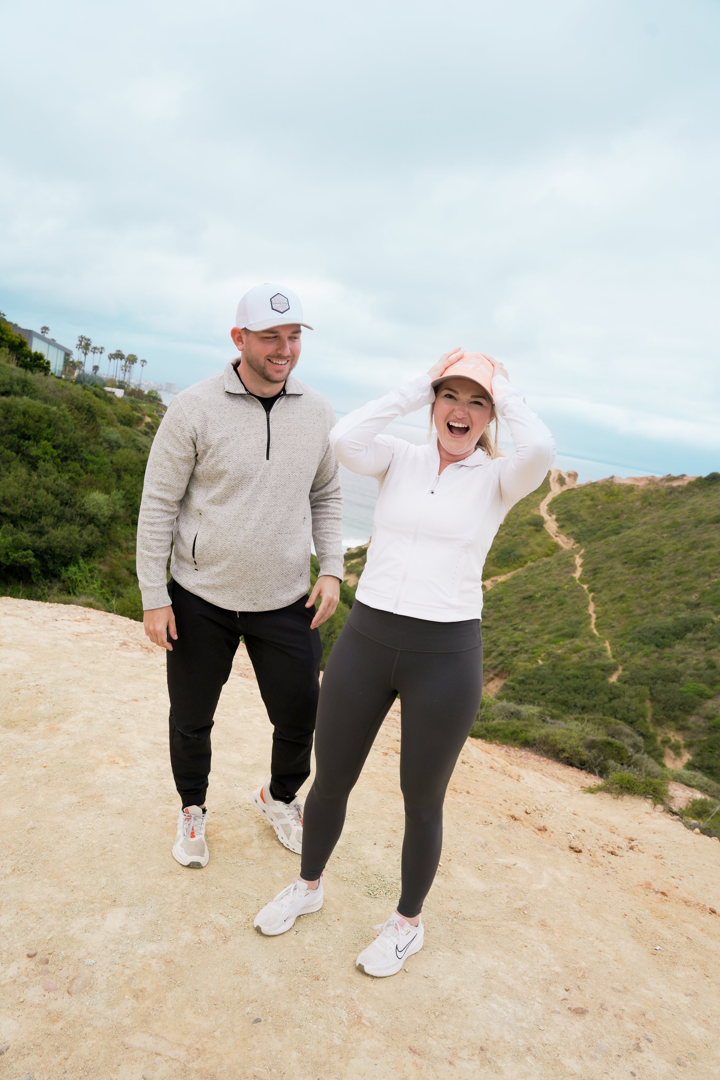 From a 9AM Instagram message to a 5PM surprise proposal on the Saigon Trail in La Jolla—this one was truly last minute. No meetings, just a lot of trust, charged gear, and coffee-fueled planning on the road. We pretended to be tourists, snapping land
