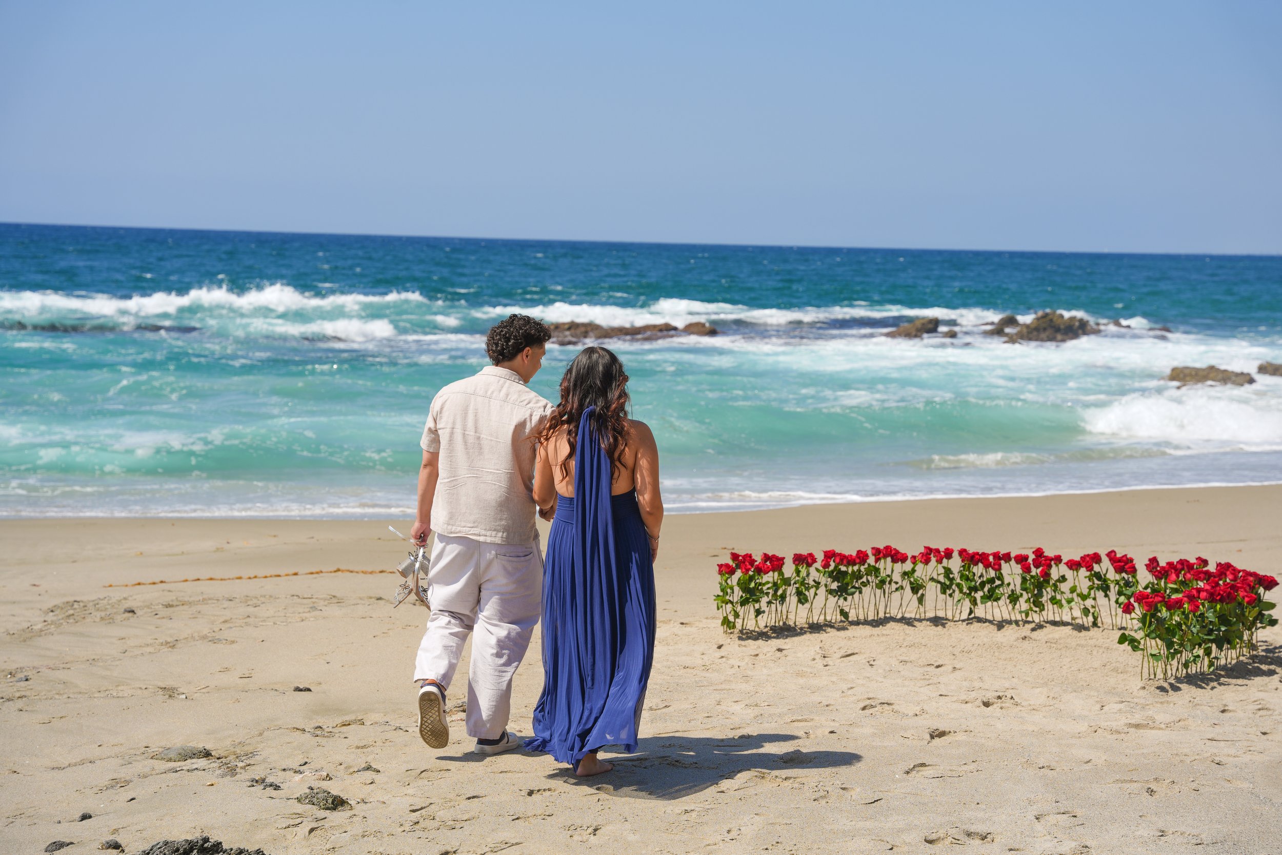 Pirate Tower Laguna Beach Proposal Photography