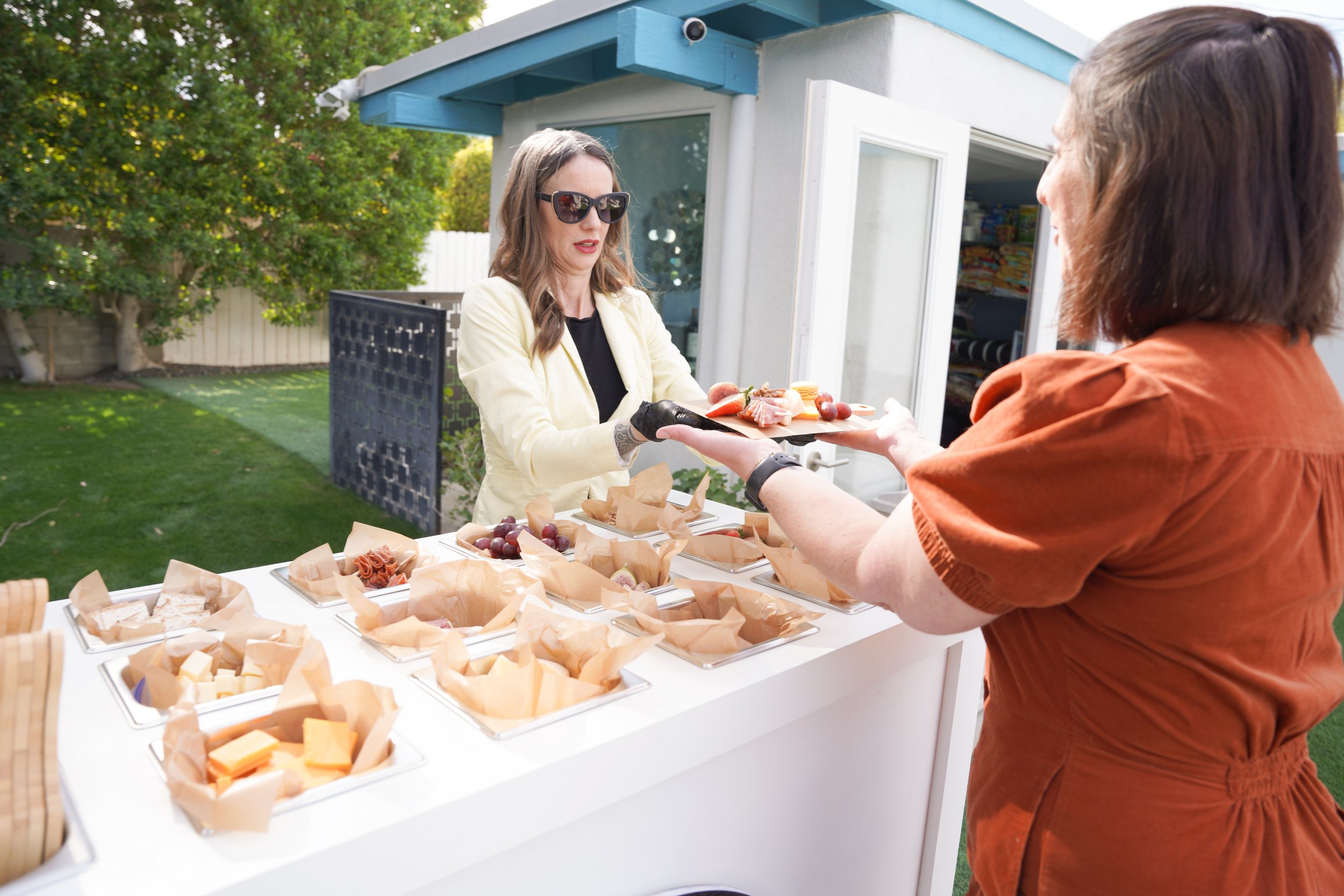 Event photography in Palm Springs featuring Grazey For You PS—a stylish charcuterie mobile business serving up curated bites, great vibes, and unforgettable presentation.