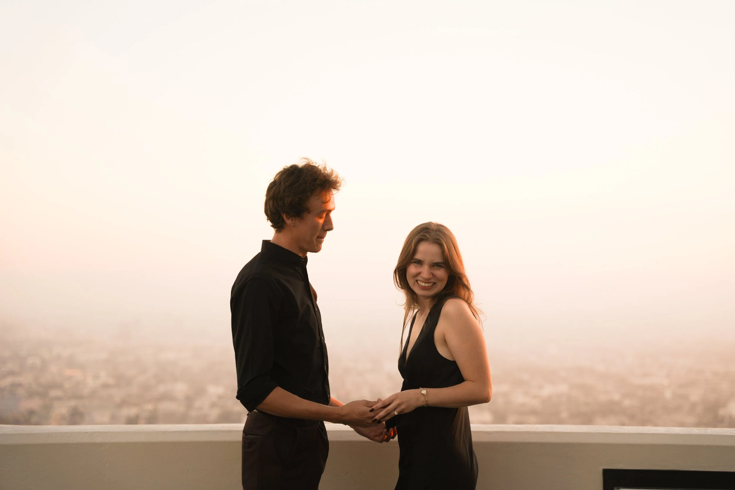 Griffith Observatory Sunset Proposal Session