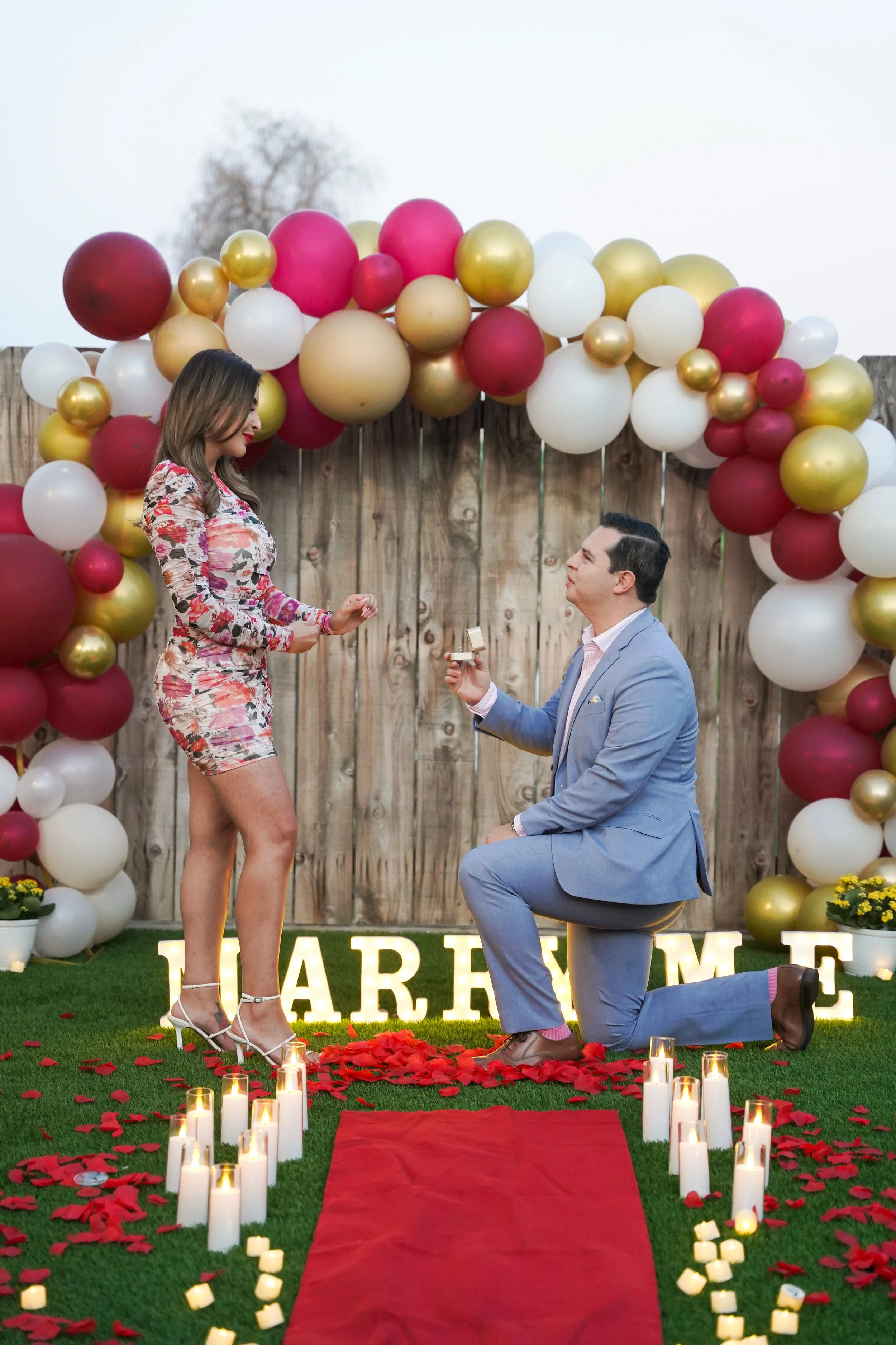 A warm, last-minute proposal in Chula Vista, San Diego — planned in just 48 hours with thoughtful décor by a close friend. Grateful to capture every genuine reaction and the moment their love story took its next step.