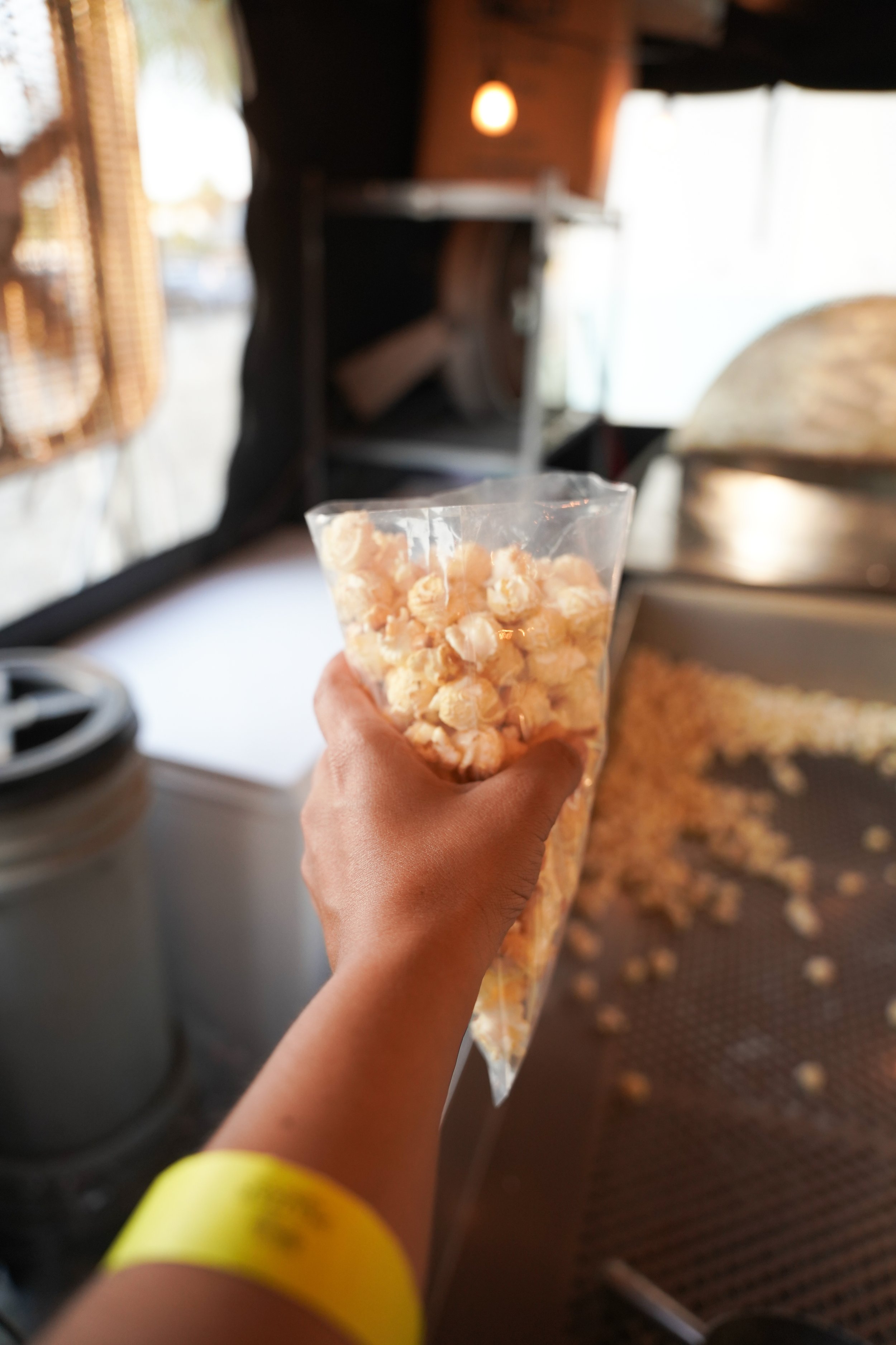 Commercial photography for Cali Kettle Corn at Peltzer Farm in Temecula—capturing charm, flavor, and farm vibes.