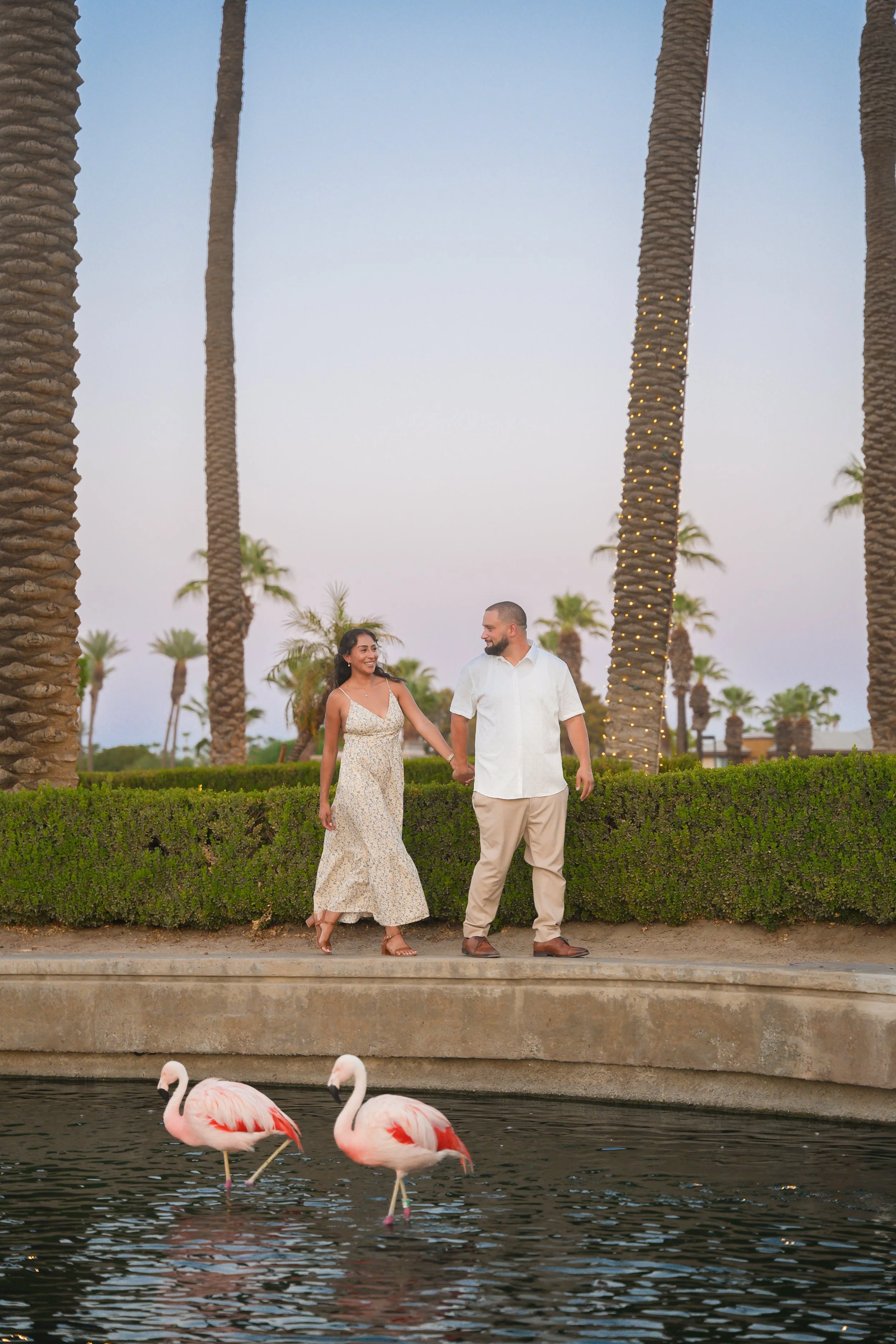 JW Marriott Desert Springs Engagement Photos