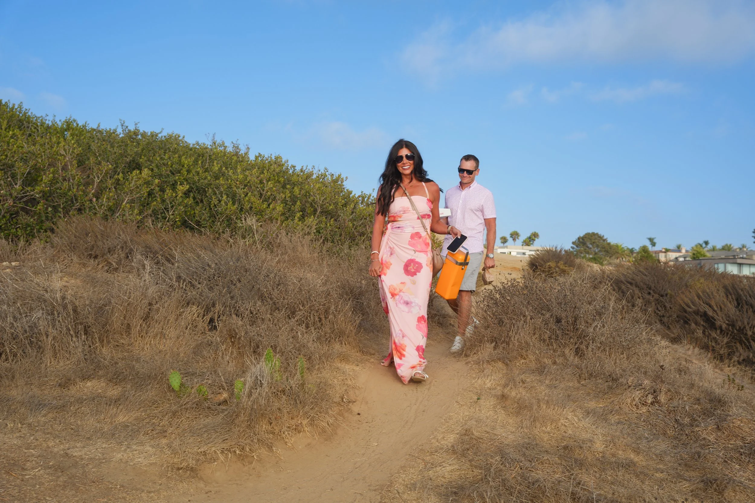 La Jolla Gliderport Picnic Proposal at Sunset