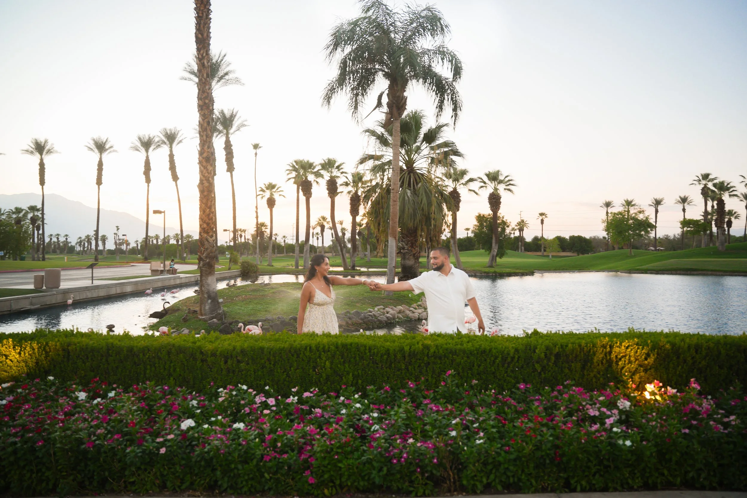 Flamingo Island Engagement Photography