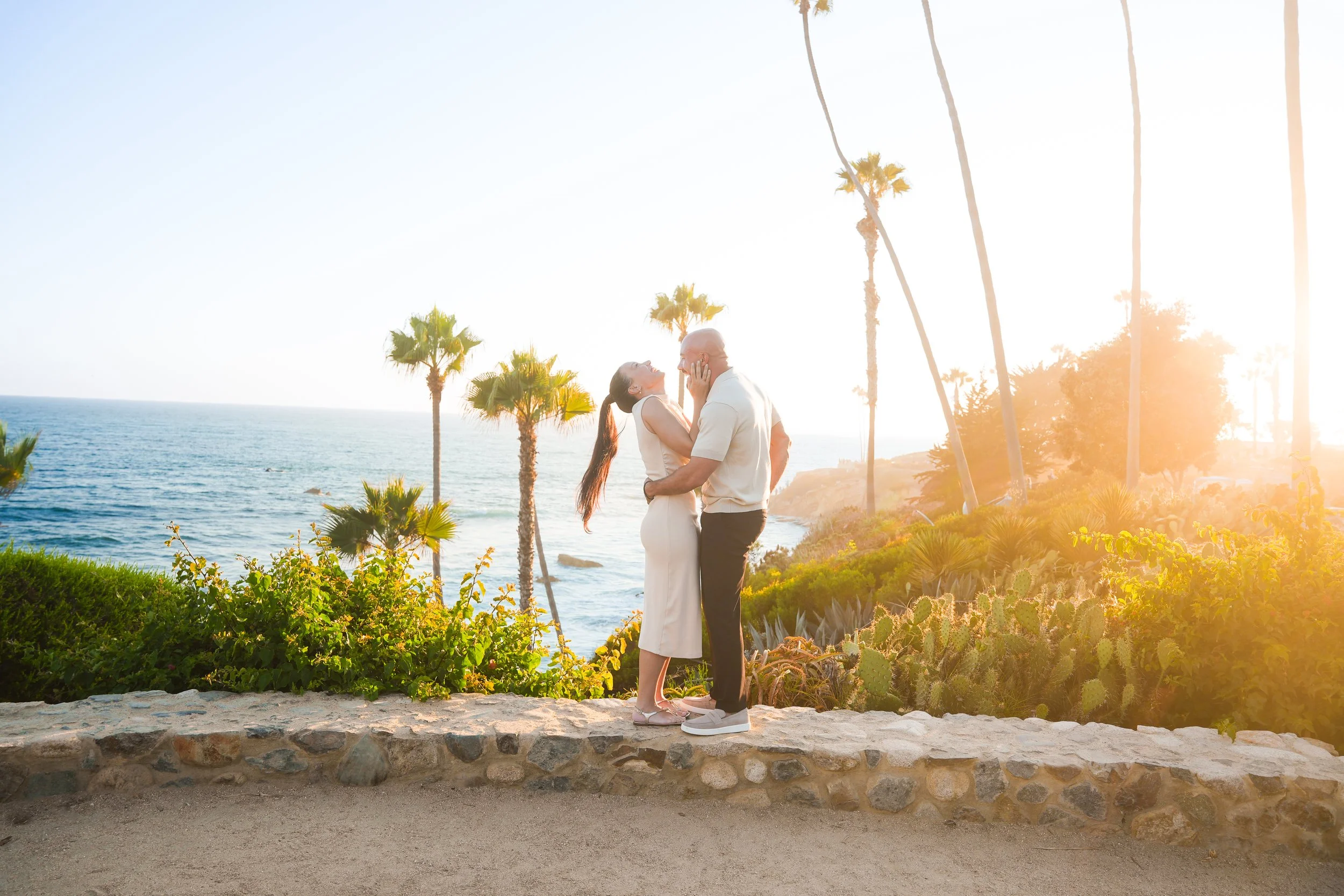Sunset Proposal at Heisler Park