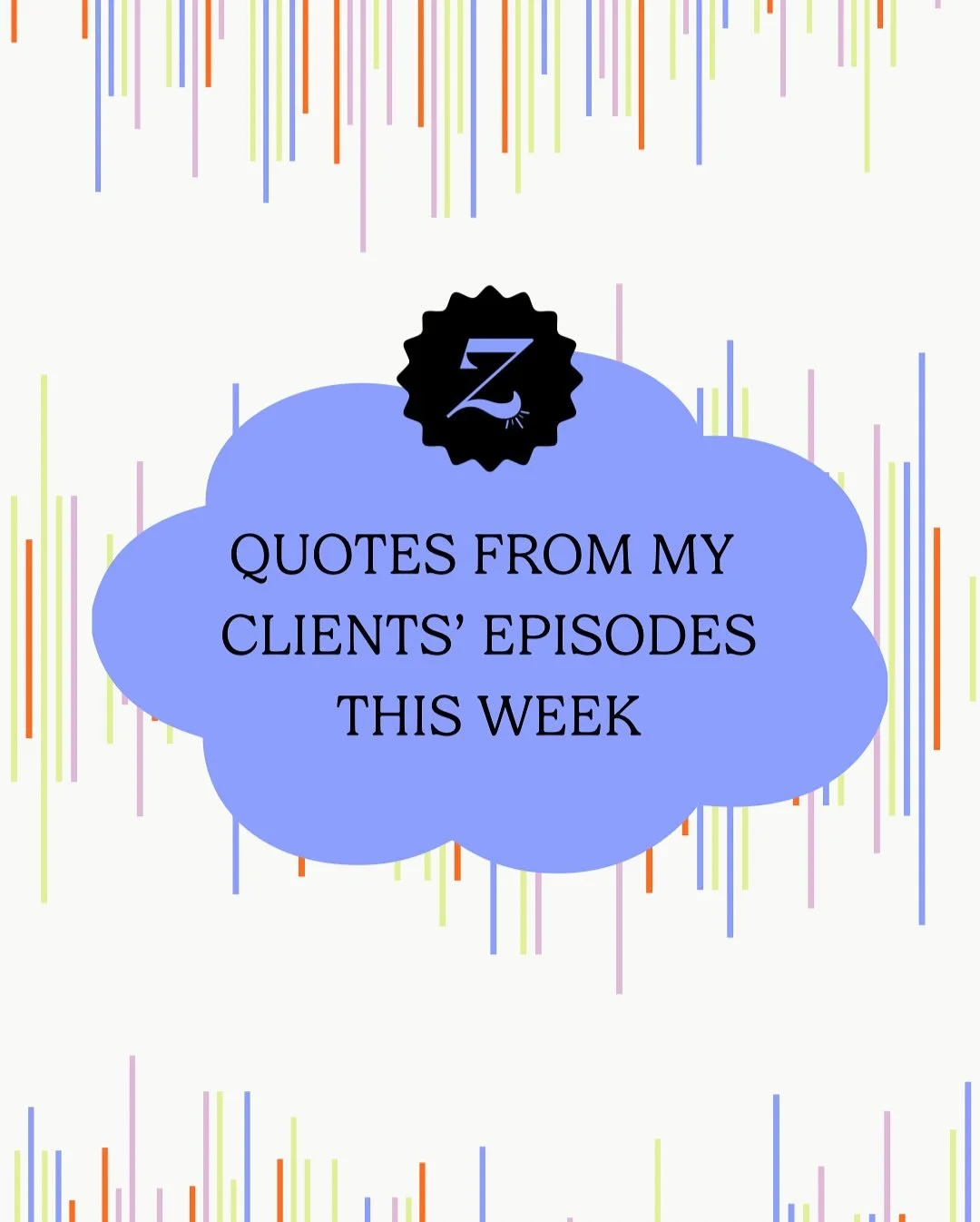 Dear Reader, grab your PSL and press play on these episodes that dropped this week! 💕🎧☕️

Turning your podcast into quotes for social media, sound bites, and blog posts is just a small portion of what we do for our clients at ZealCast Studios! If y